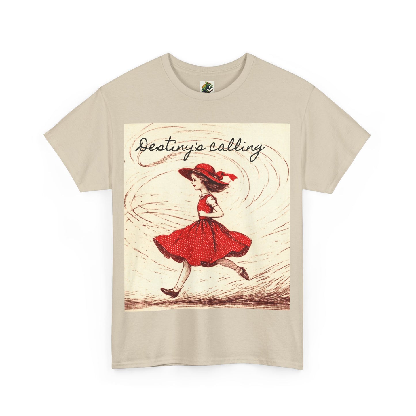 Vintage Whimsical Art Tee, Playful Graphic Shirt, Cute Wearable Art, Gift for Art and vintage Lovers, Unique Casual Tee.