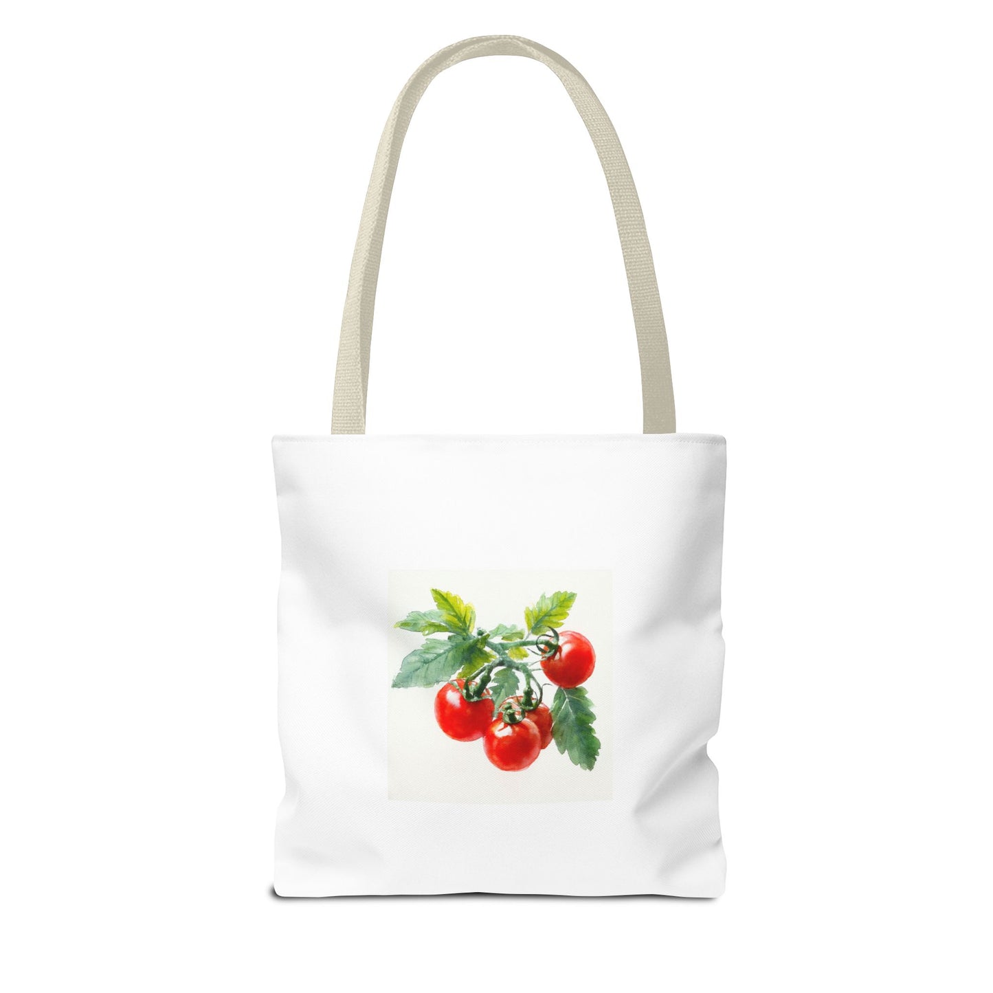 Tomato Print Tote Bag - Perfect for Farmers Markets, Grocery Shopping, Gardening Gifts, Summer Outings