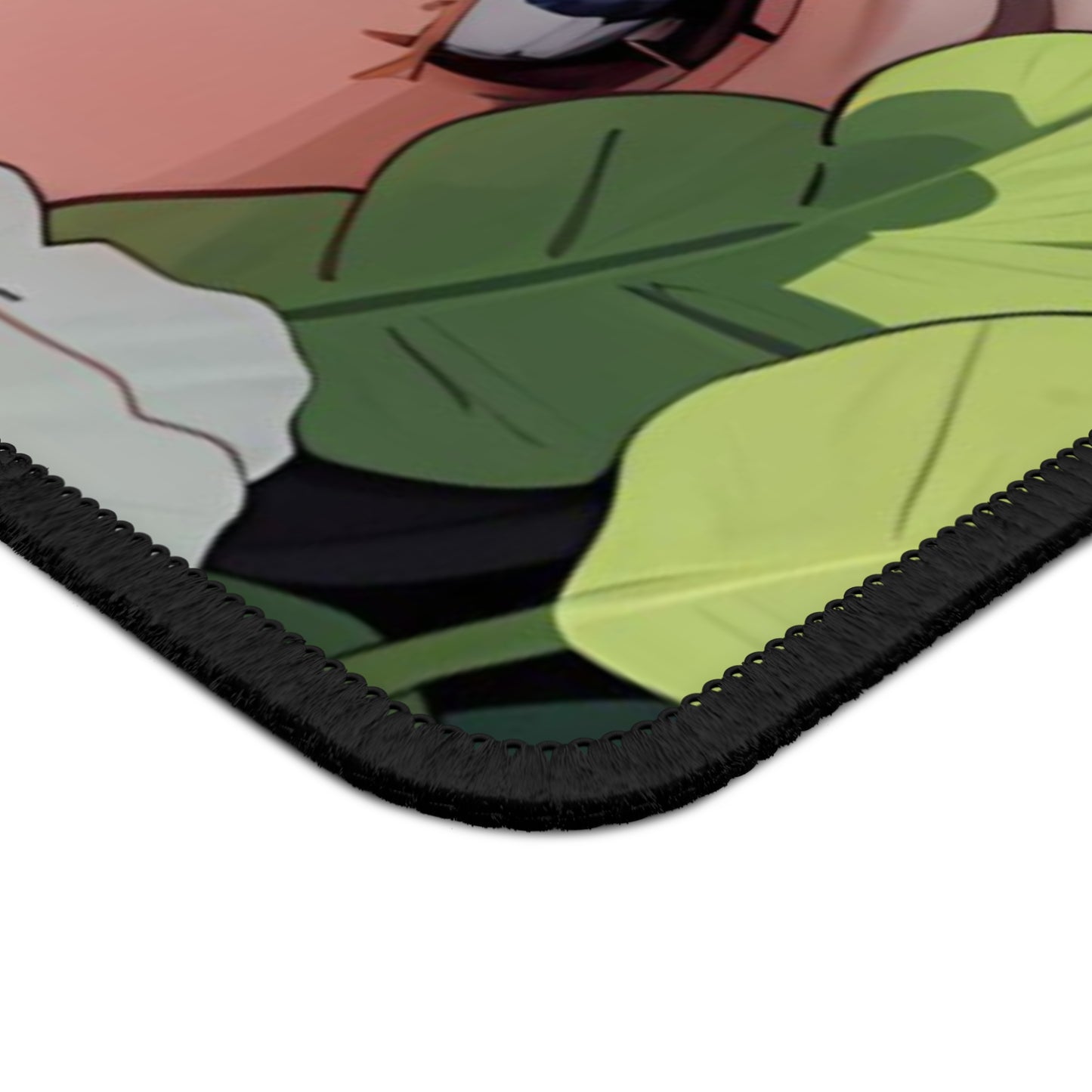 Aesthetic Gaming Mouse Pad with Floral Design, Anime Desk Accessory, Cute Gamer Gift, Office Décor, Unique Mousepad