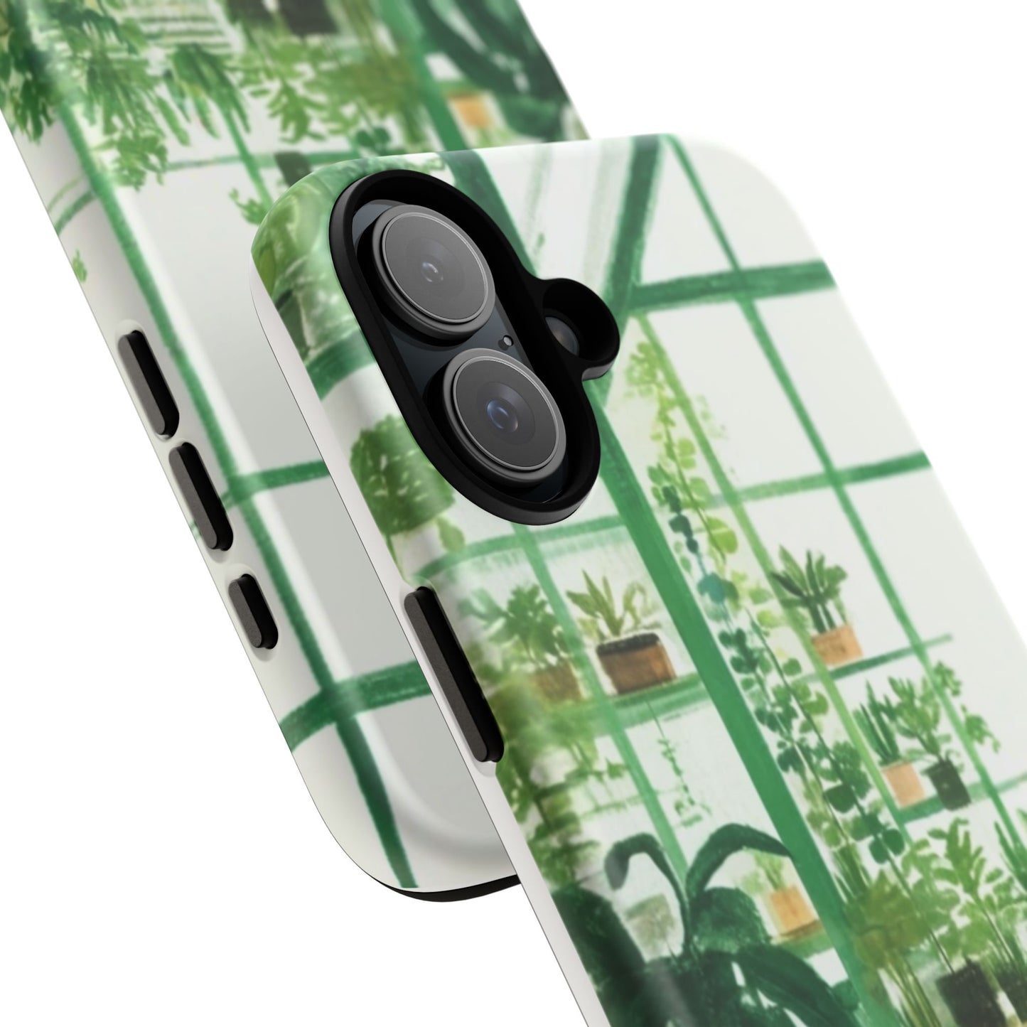 Greenhouse Phone Case - Tough Cases, Plant Lover Gift, Gardening Accessories, Eco-Friendly Tech, Nature-Inspired Design
