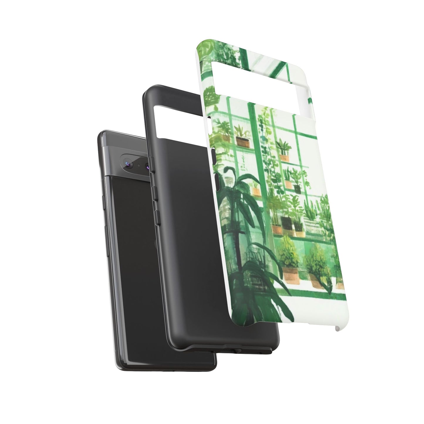 Greenhouse Phone Case - Tough Cases, Plant Lover Gift, Gardening Accessories, Eco-Friendly Tech, Nature-Inspired Design