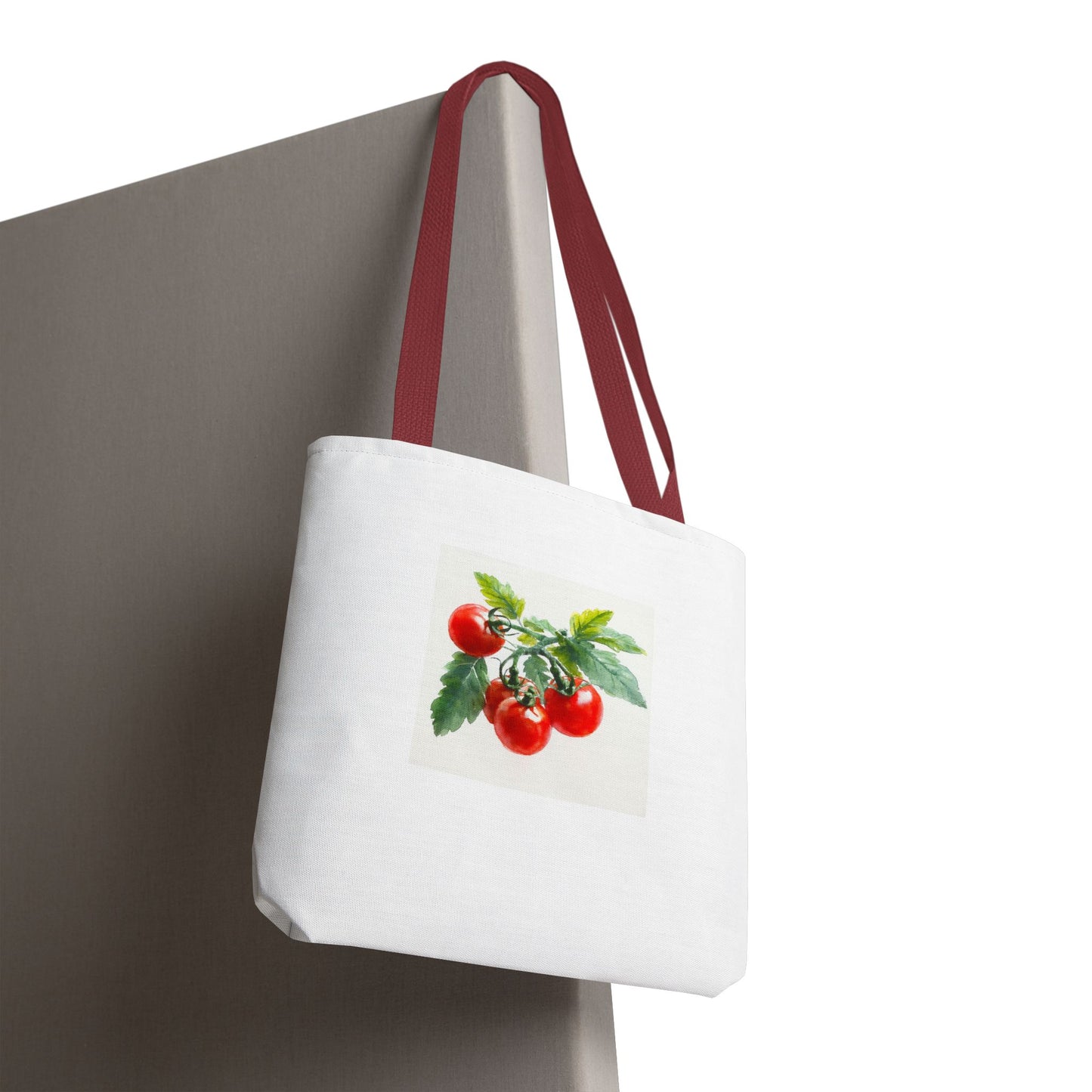 Tomato Print Tote Bag - Perfect for Farmers Markets, Grocery Shopping, Eco-Friendly, Gardening Gifts, Summer Outings