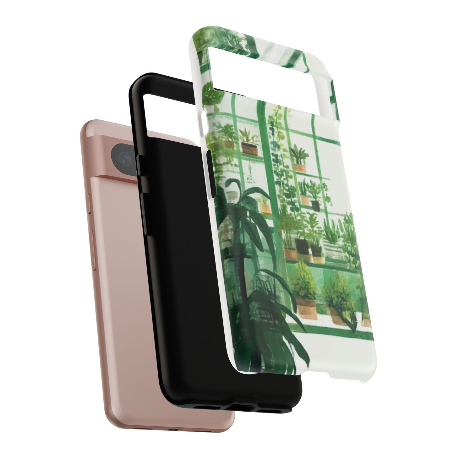 Greenhouse Phone Case - Tough Cases, Plant Lover Gift, Gardening Accessories, Eco-Friendly Tech, Nature-Inspired Design