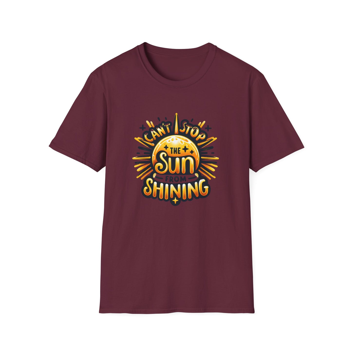 Sunshine Quote Unisex Softstyle T-Shirt | Positive Vibes Tee, Gifts for Her, Summer Fashion, Cute Casual Wear