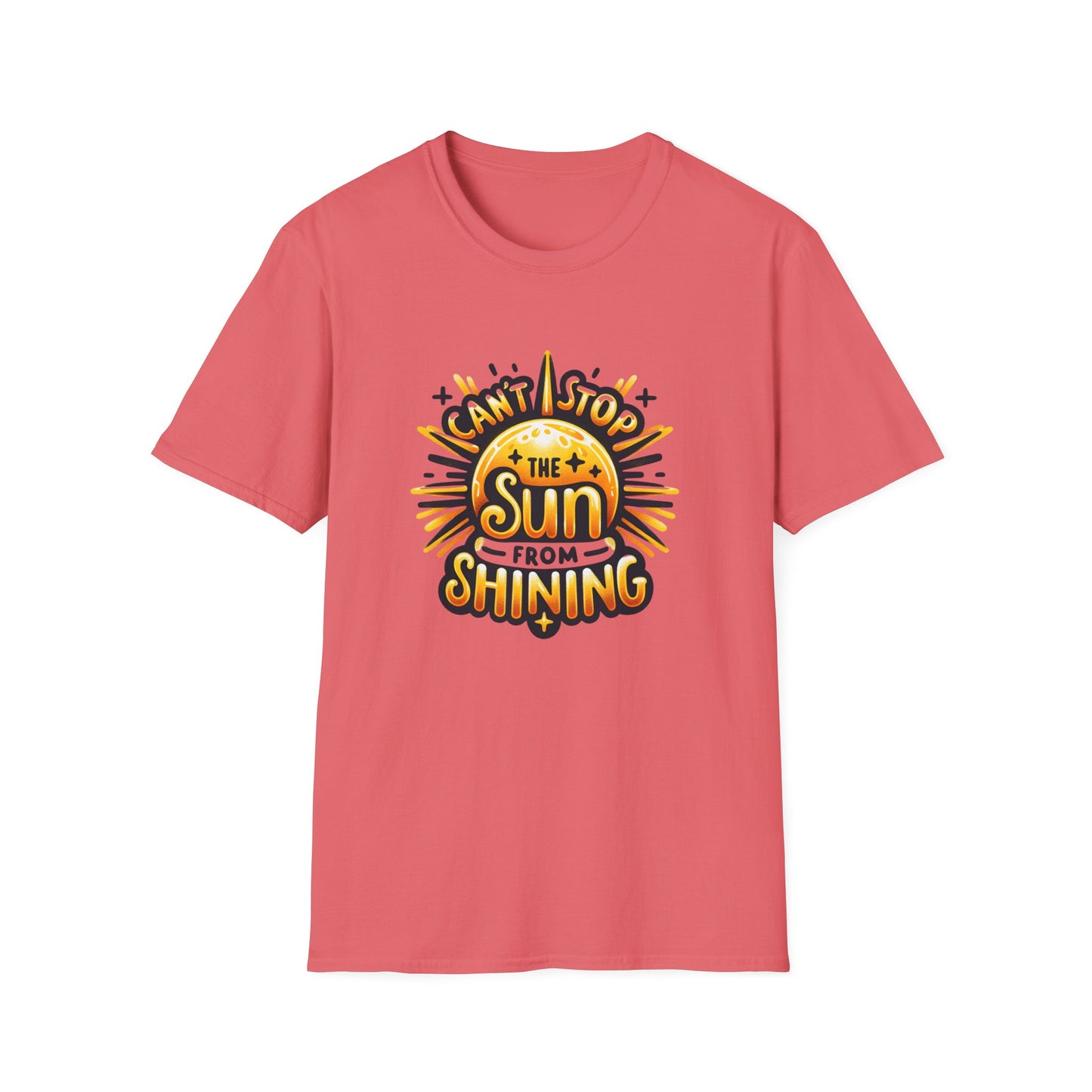 Sunshine Quote Unisex Softstyle T-Shirt | Positive Vibes Tee, Gifts for Her, Summer Fashion, Cute Casual Wear