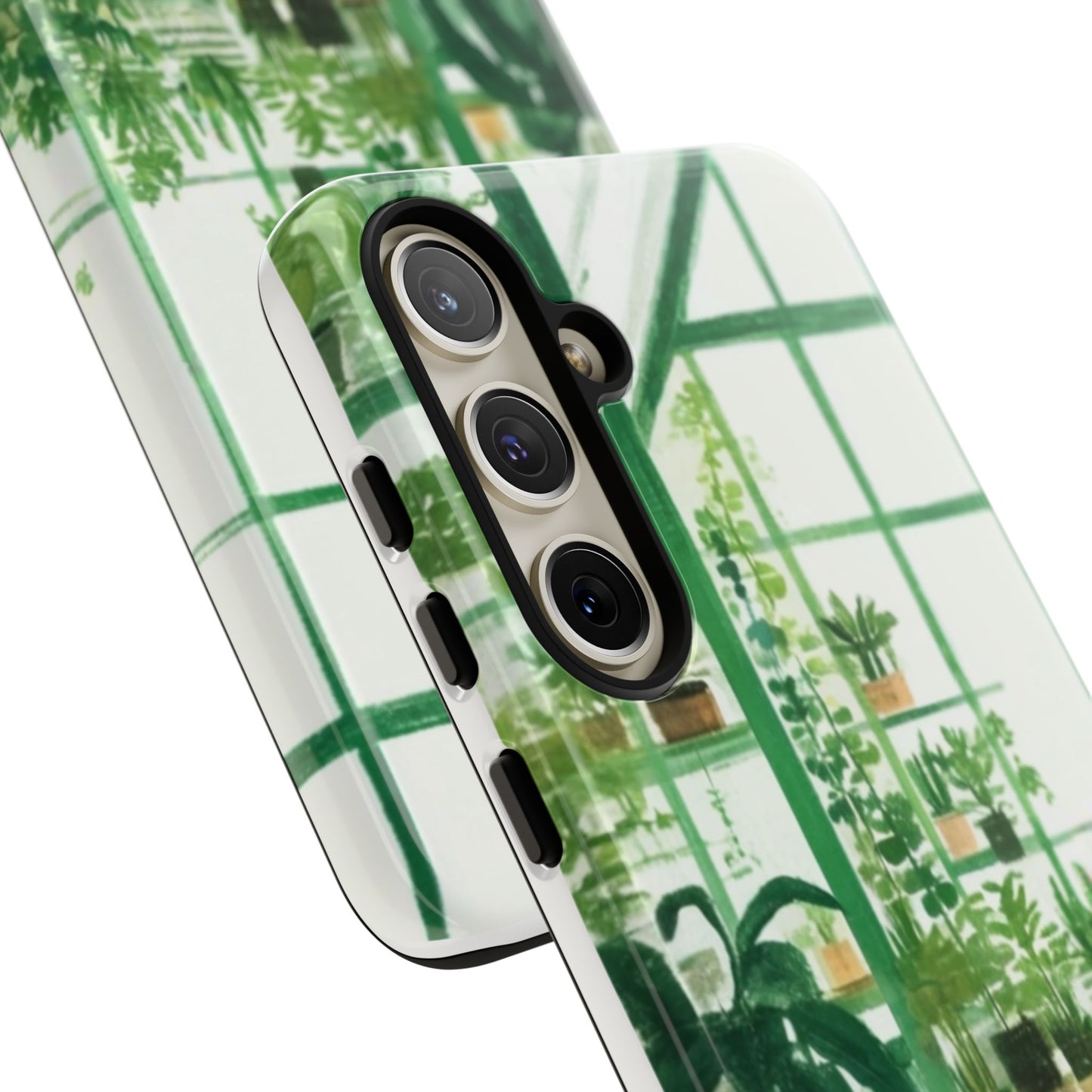 Greenhouse Phone Case - Tough Cases, Plant Lover Gift, Gardening Accessories, Eco-Friendly Tech, Nature-Inspired Design