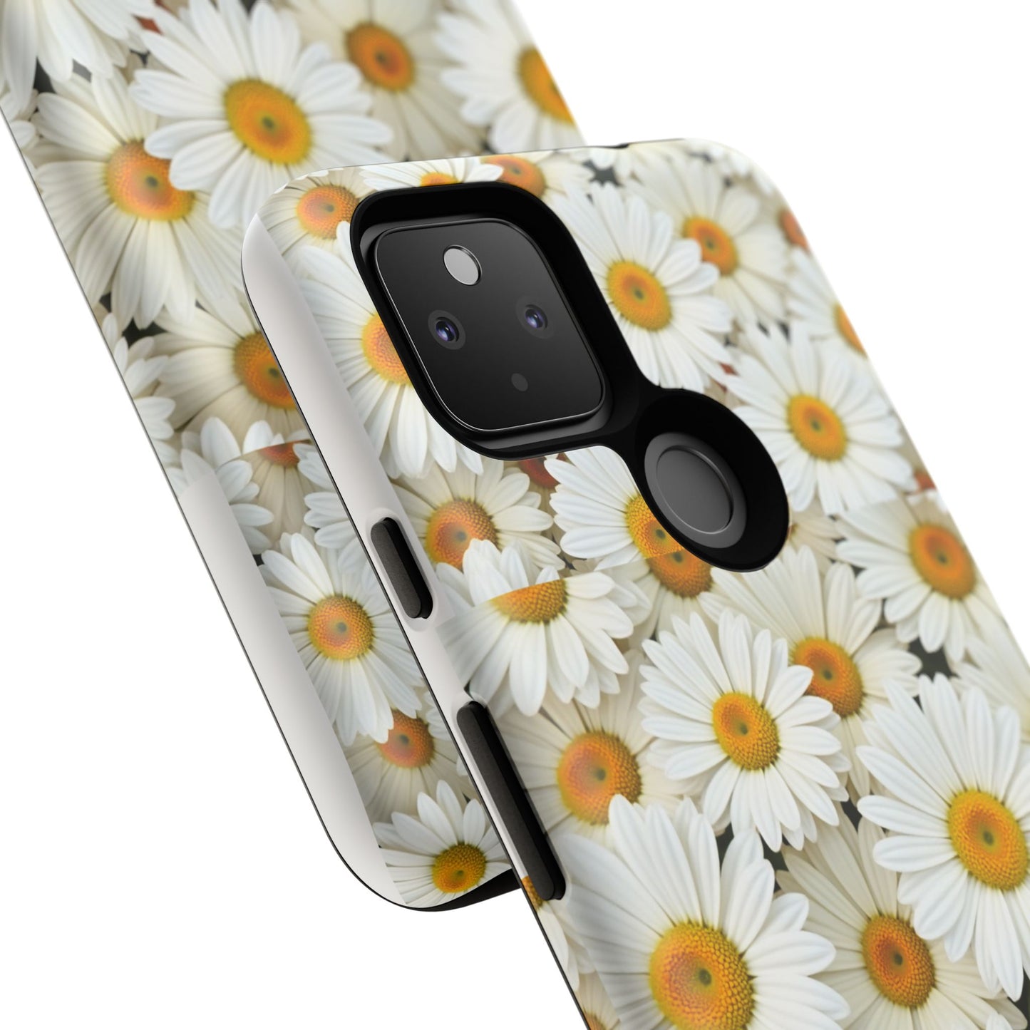 Floral Phone Case, Tough Cases, Daisy Pattern, Nature Lover Gift, Spring Accessory, Stylish Protection