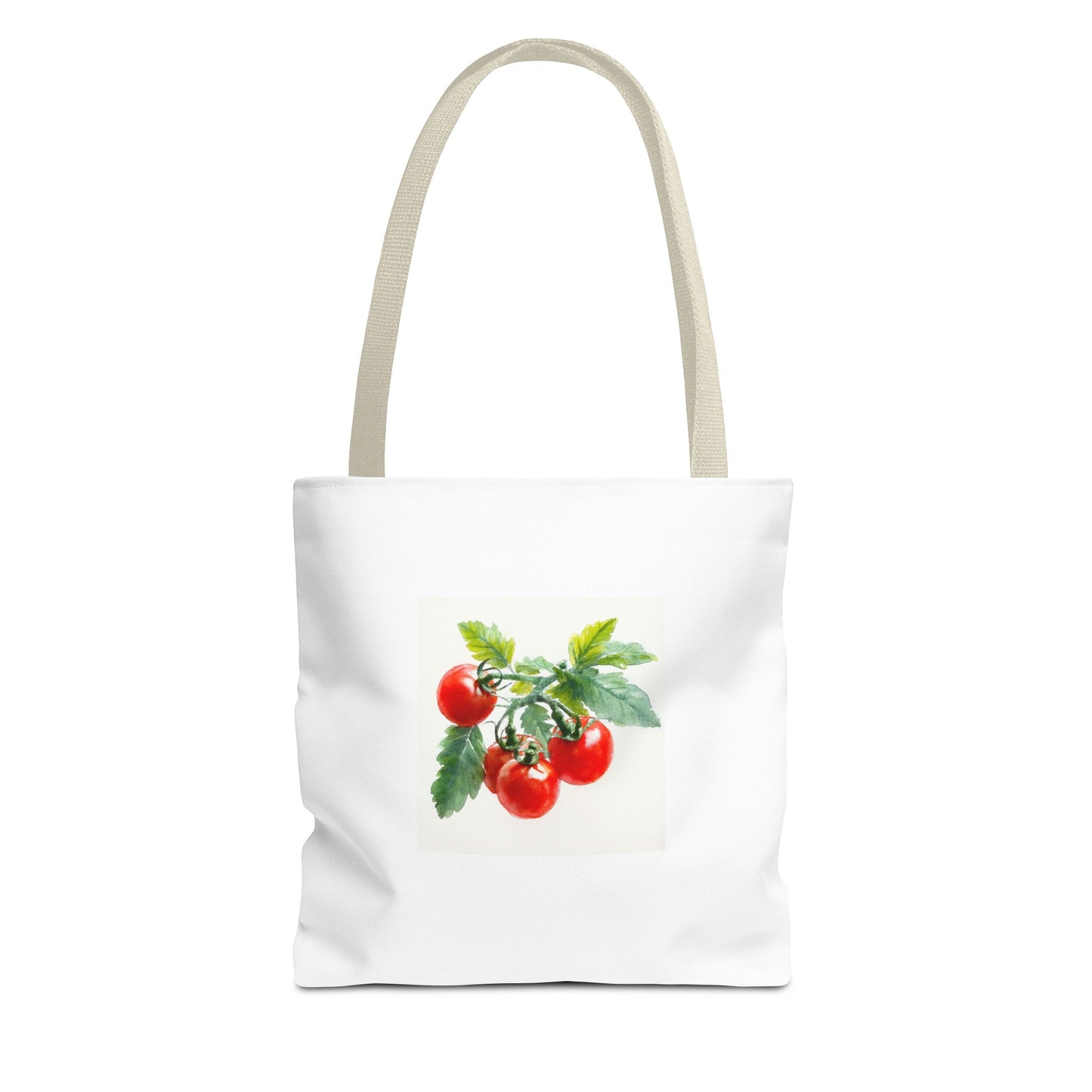 Tomato Print Tote Bag - Perfect for Farmers Markets, Grocery Shopping, Eco-Friendly, Gardening Gifts, Summer Outings