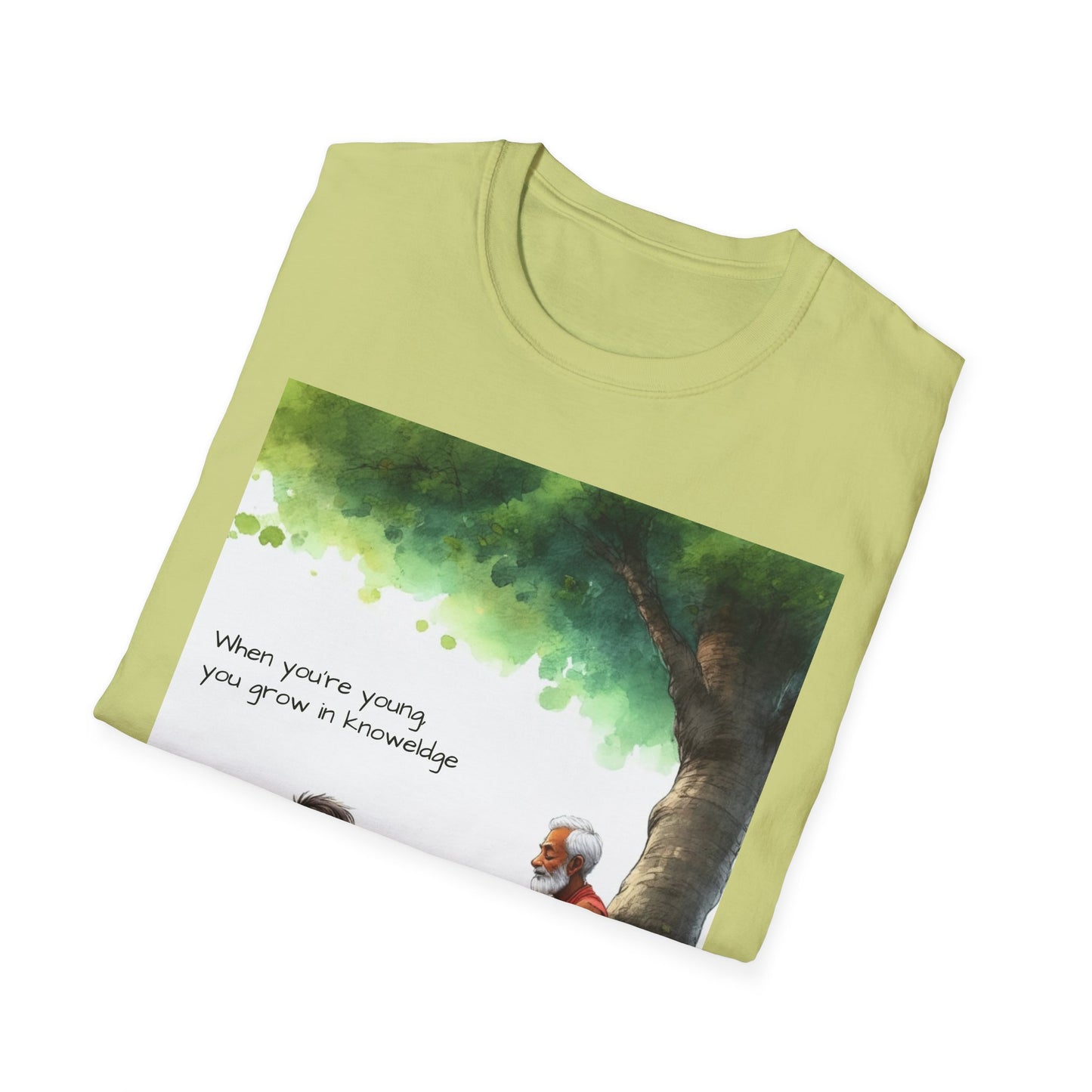 Wisdom T-Shirt - Inspirational Quote, Unisex Tee for Personal Growth, Gift for Teachers, Motivational Apparel