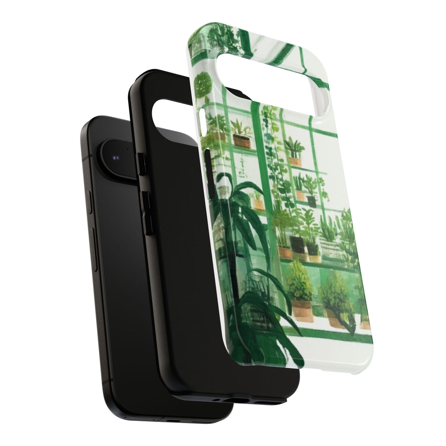 Greenhouse Phone Case - Tough Cases, Plant Lover Gift, Gardening Accessories, Eco-Friendly Tech, Nature-Inspired Design