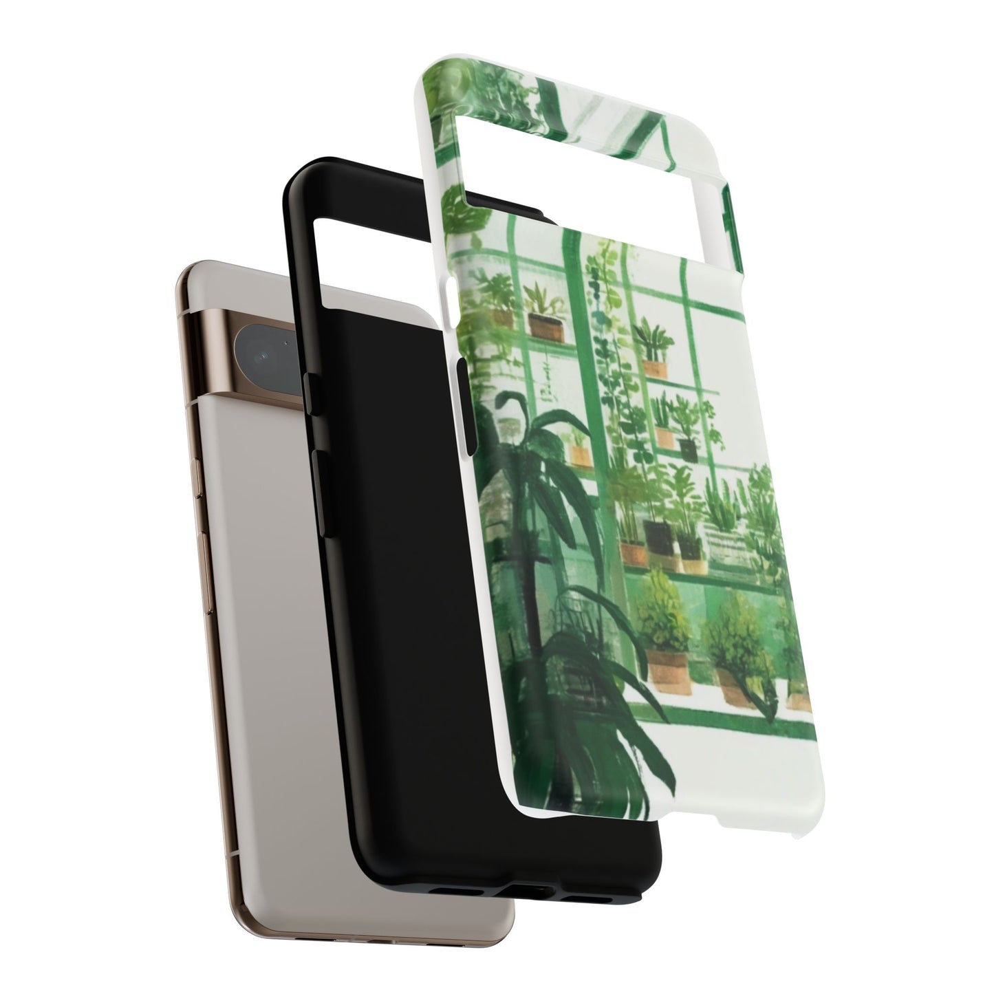 Greenhouse Phone Case - Tough Cases, Plant Lover Gift, Gardening Accessories, Eco-Friendly Tech, Nature-Inspired Design