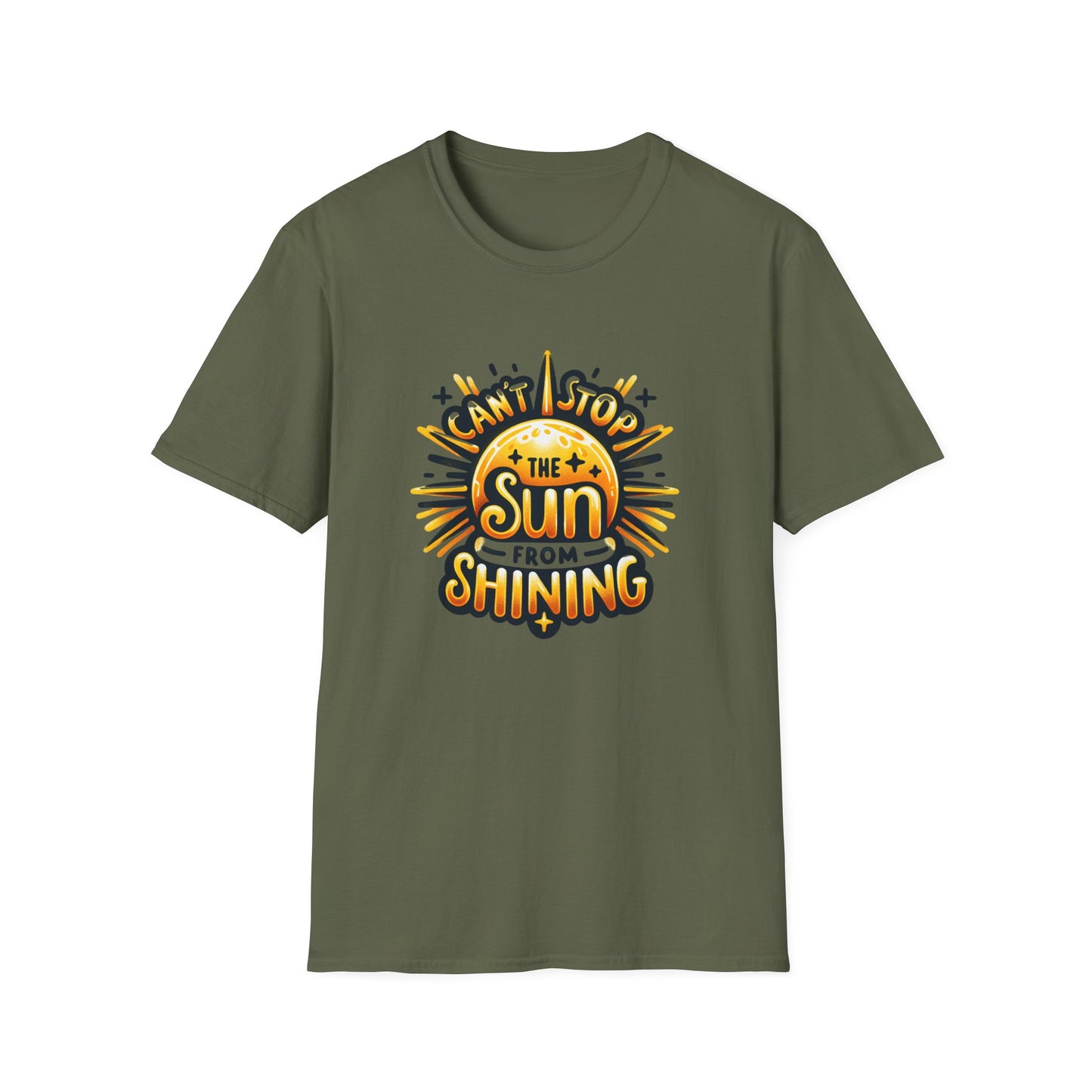 Sunshine Quote Unisex Softstyle T-Shirt | Positive Vibes Tee, Gifts for Her, Summer Fashion, Cute Casual Wear