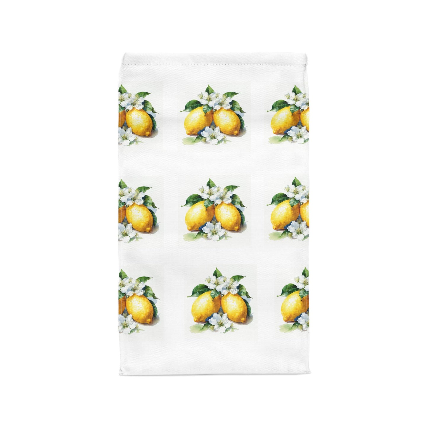 Lemon Blossom Lunch Bag | Stylish Insulated Tote, Eco-Friendly Meal Prep, Summer Picnic Accessory, Back to School Must-Have