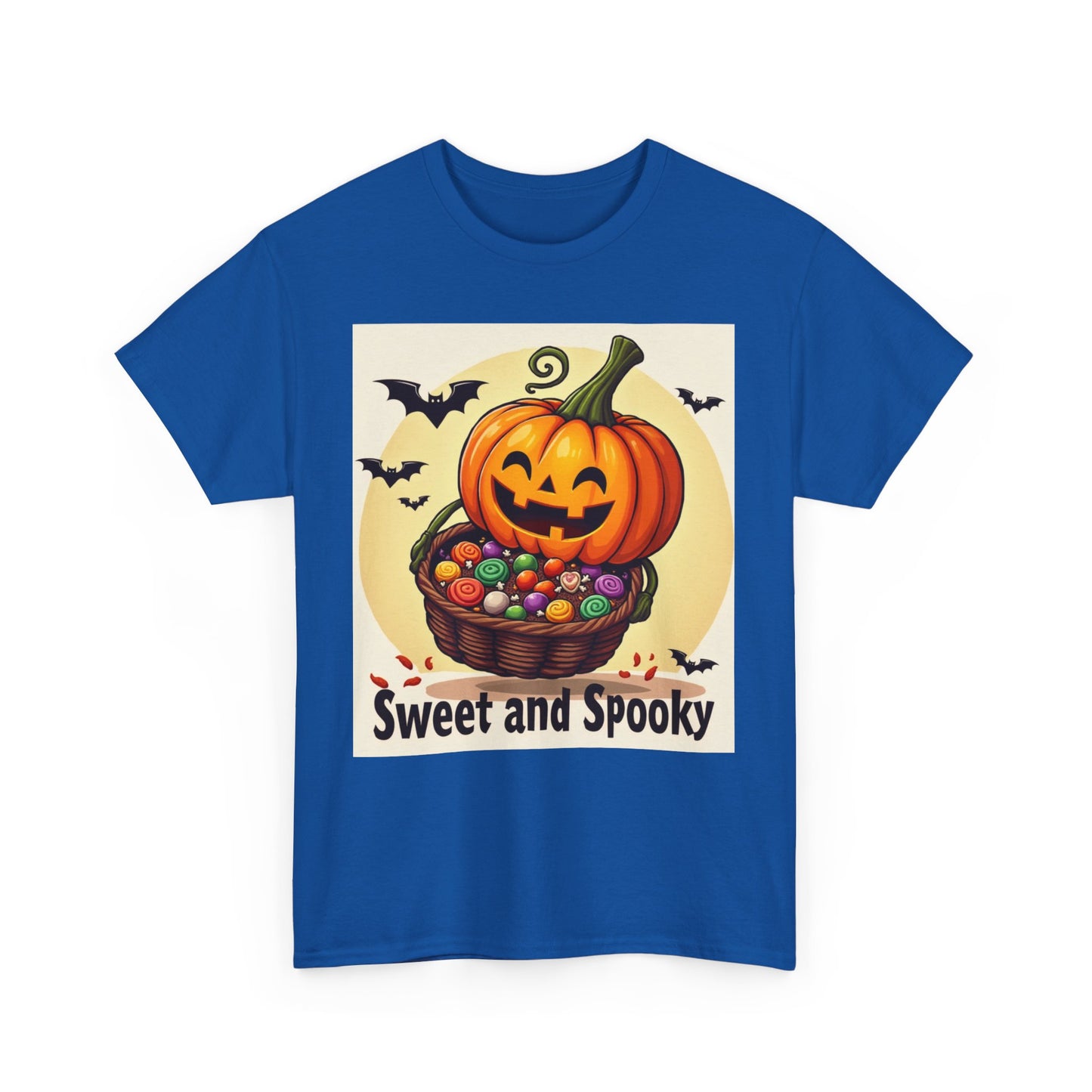 Sweet and Spooky Halloween Tee, Unisex Cotton Shirt for Fall, Pumpkin Lover's Gift, Trick or Treat Top, Halloween Party Wear