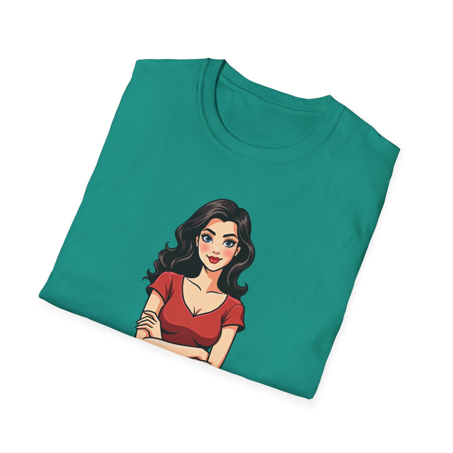 Not a "Pick Me" Unisex Softstyle T-Shirt | Fun Graphic Tee for Confident Women | Casual Wear, Gift for Friends, Birthday, Womens Empowerment