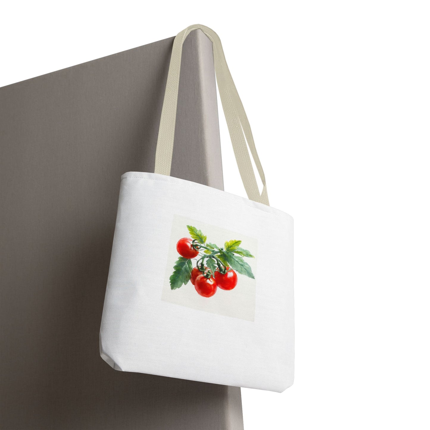 Tomato Print Tote Bag - Perfect for Farmers Markets, Grocery Shopping, Eco-Friendly, Gardening Gifts, Summer Outings