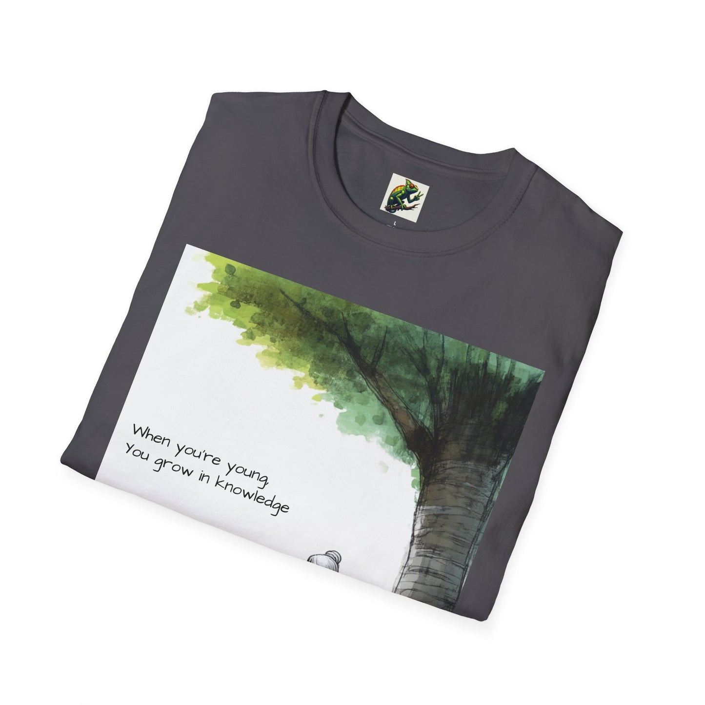 Wisdom T-Shirt, Motivational Tee, Inspirational Quote Shirt, Gift for Students, Philosophy Apparel