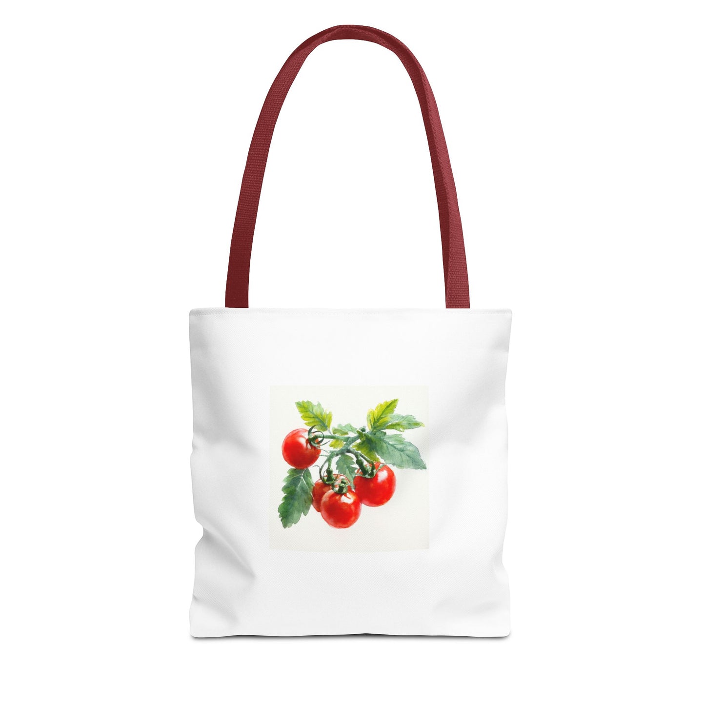 Tomato Print Tote Bag - Perfect for Farmers Markets, Grocery Shopping, Gardening Gifts, Summer Outings