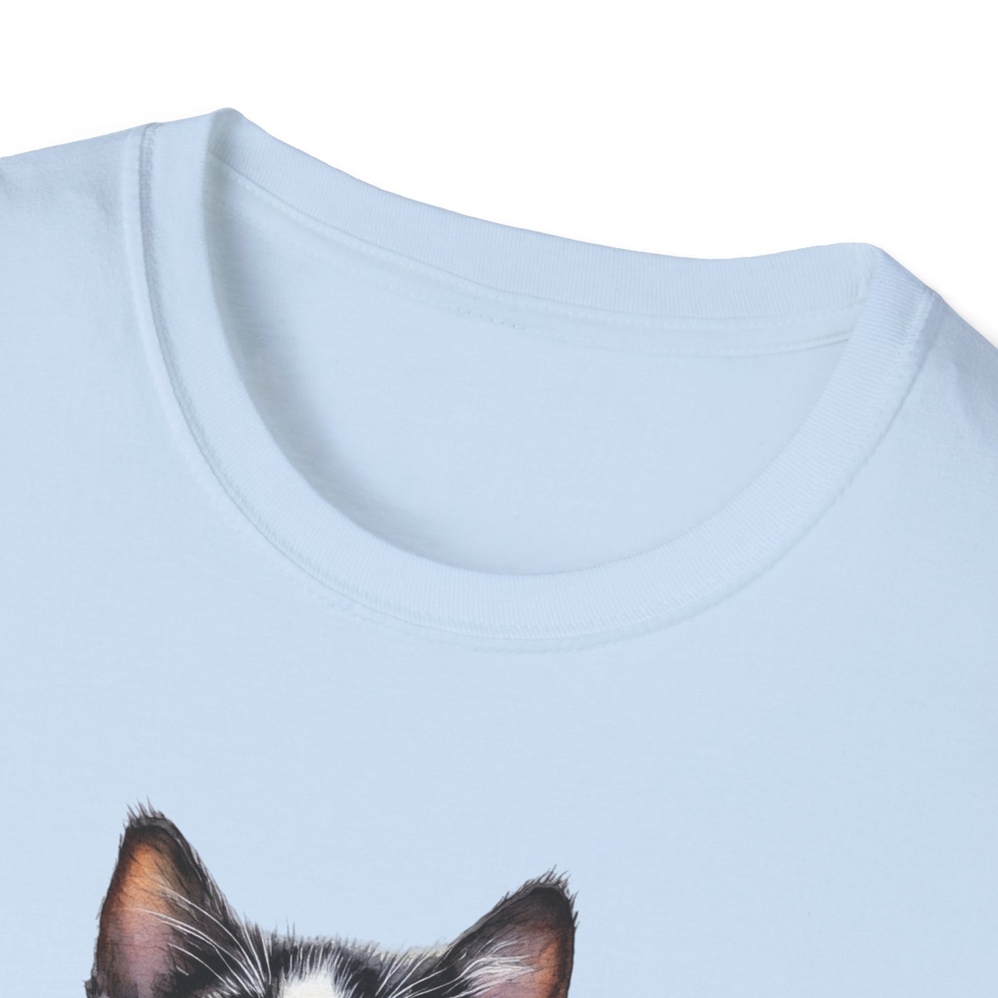 Cute Cat Graphic T-Shirt, Fun Cat Tee, Gift for Cat Lovers, Pet Owner Apparel, Casual Wear, Birthday Gift Idea