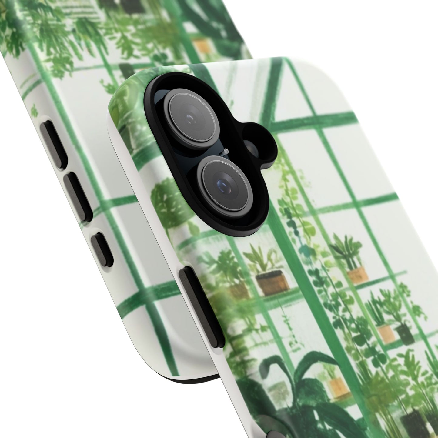 Greenhouse Phone Case - Tough Cases, Plant Lover Gift, Gardening Accessories, Eco-Friendly Tech, Nature-Inspired Design