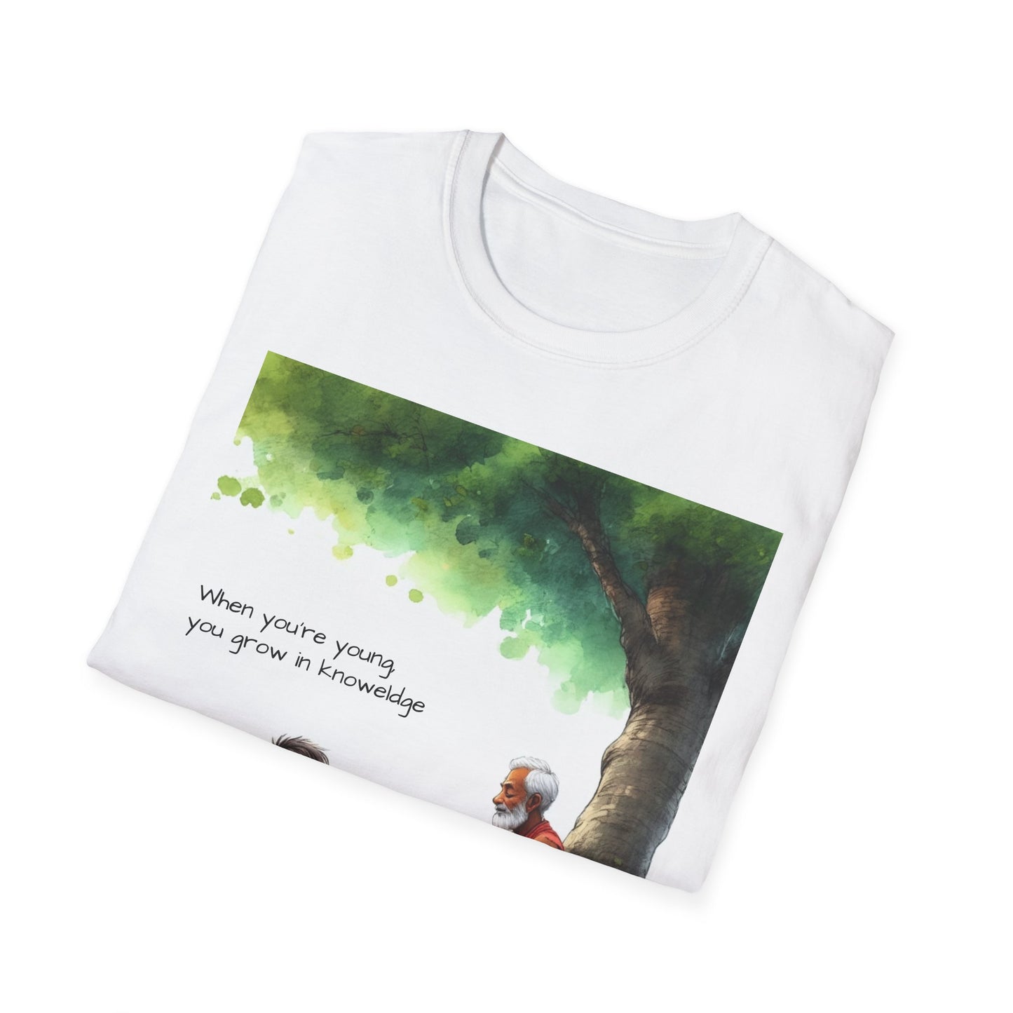 Wisdom T-Shirt - Inspirational Quote, Unisex Tee for Personal Growth, Gift for Teachers, Motivational Apparel