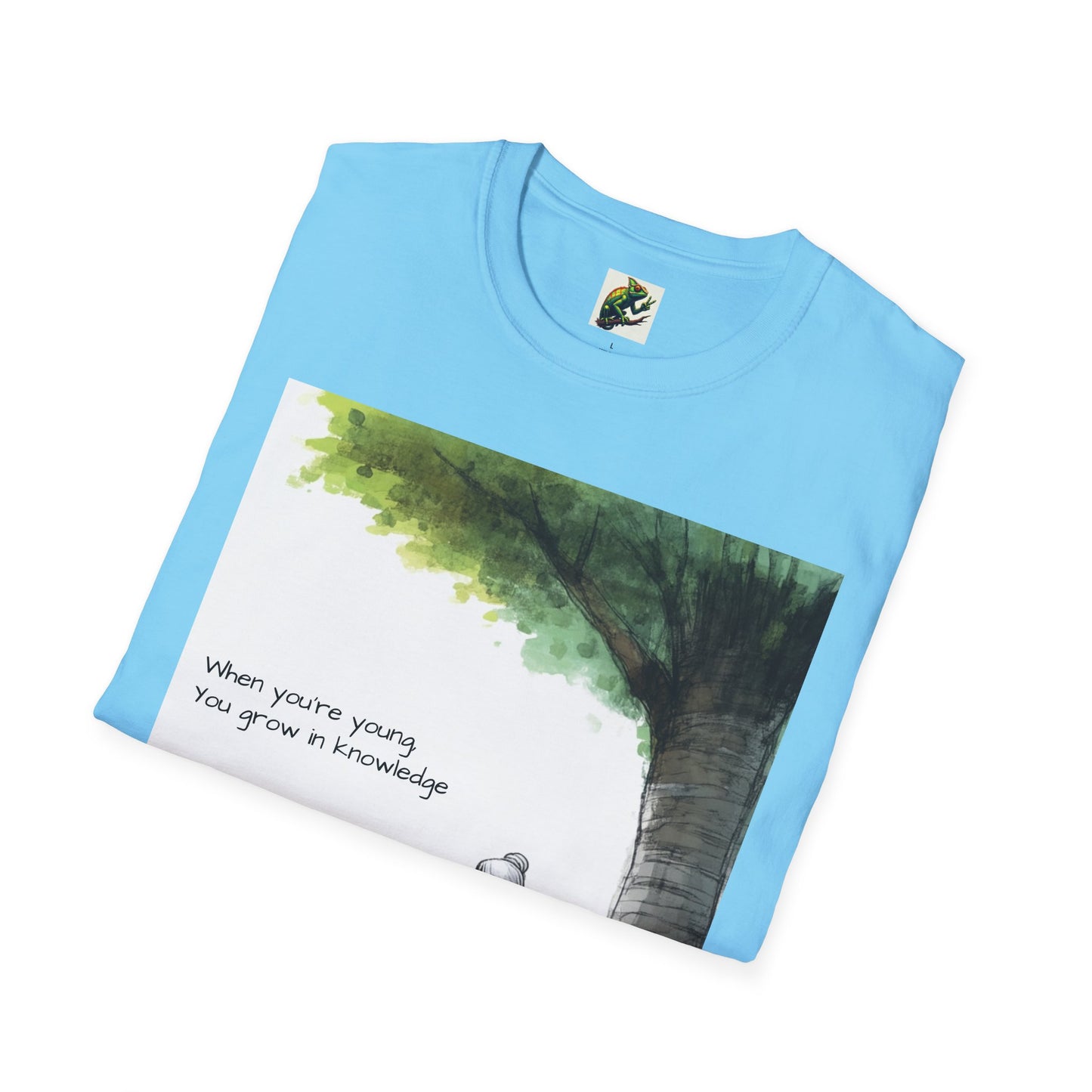 Wisdom T-Shirt, Motivational Tee, Inspirational Quote Shirt, Gift for Students, Philosophy Apparel