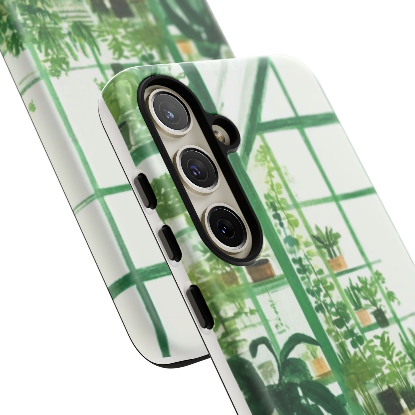 Greenhouse Phone Case - Tough Cases, Plant Lover Gift, Gardening Accessories, Eco-Friendly Tech, Nature-Inspired Design