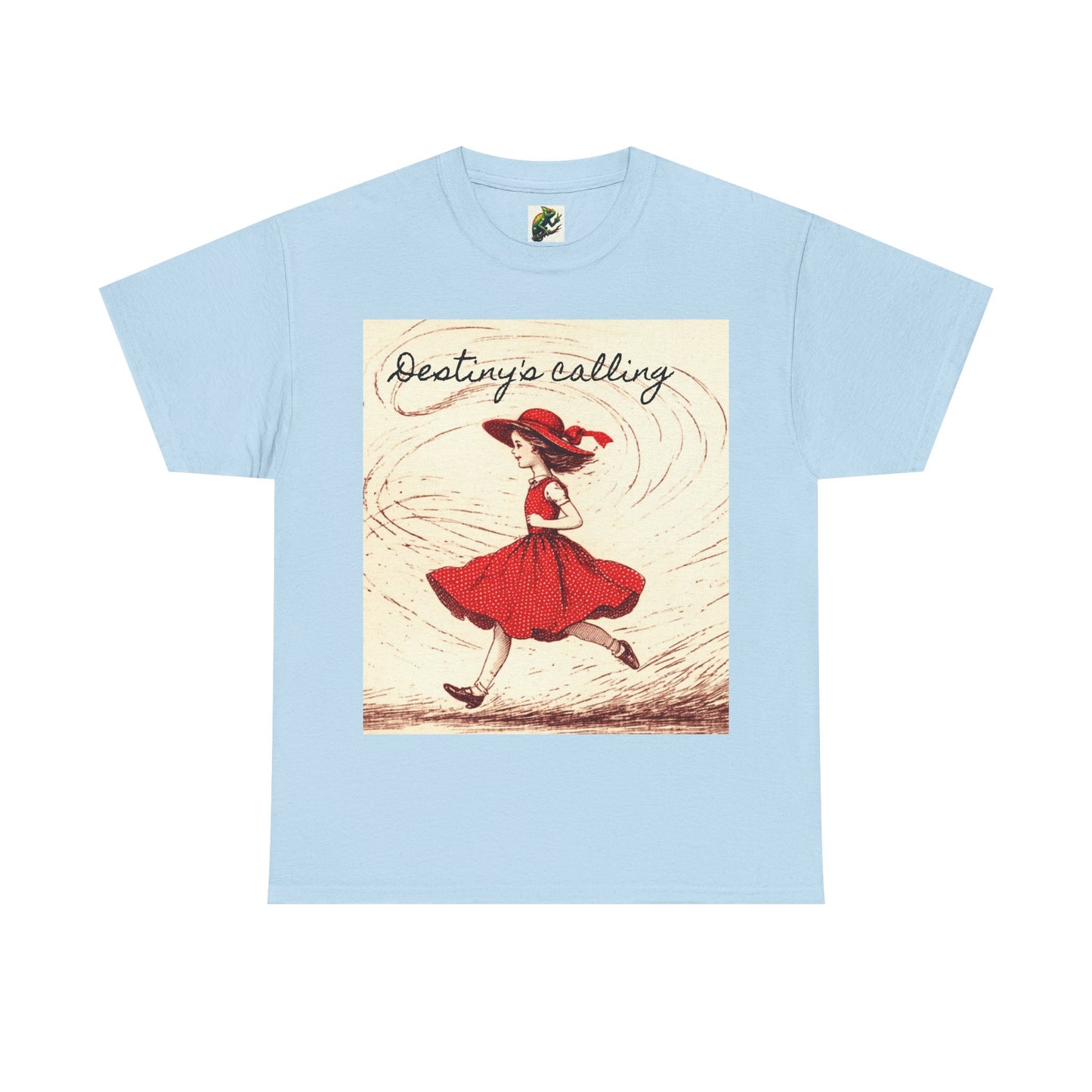 Vintage Whimsical Art Tee, Playful Graphic Shirt, Cute Wearable Art, Gift for Art and vintage Lovers, Unique Casual Tee.