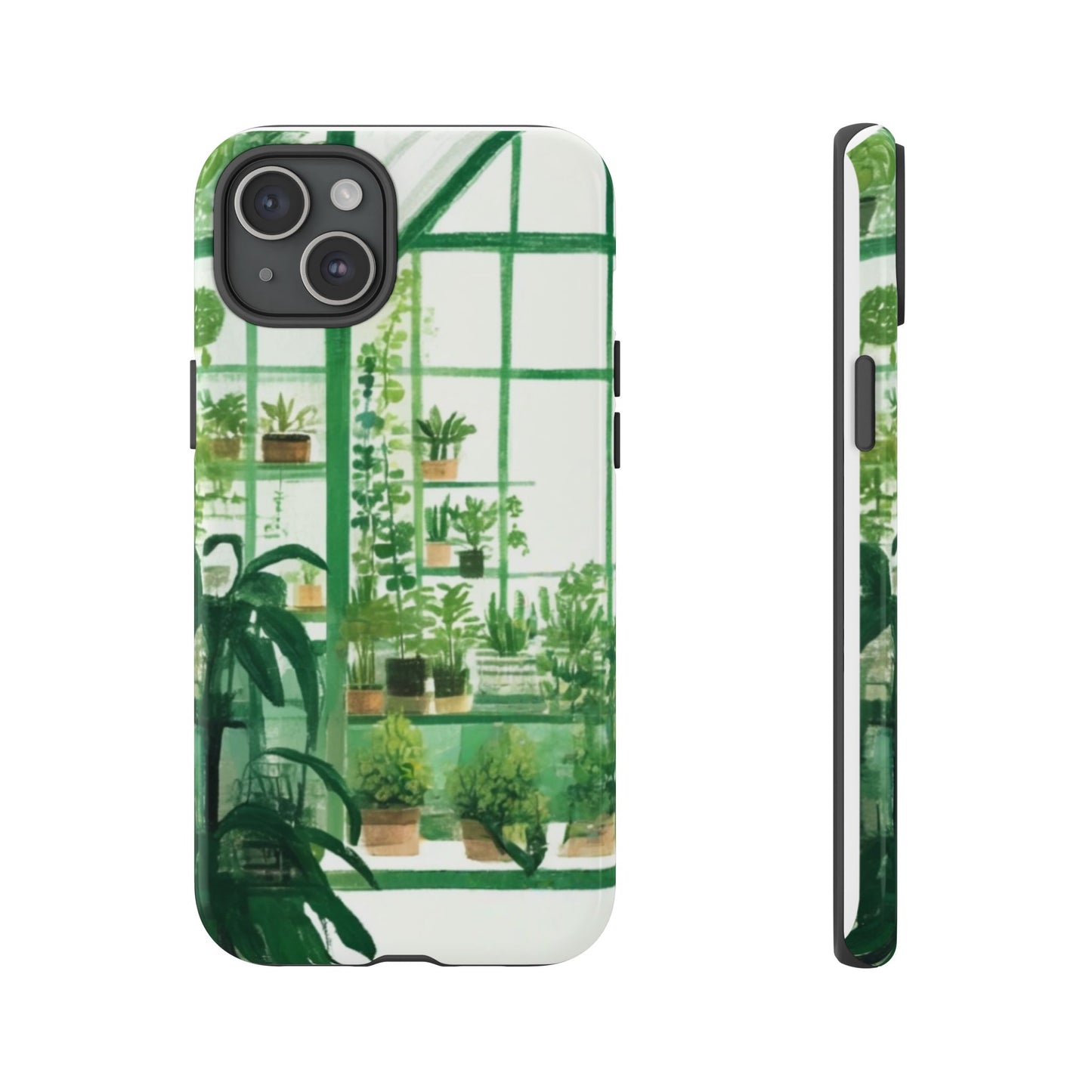 Greenhouse Phone Case - Tough Cases, Plant Lover Gift, Gardening Accessories, Eco-Friendly Tech, Nature-Inspired Design
