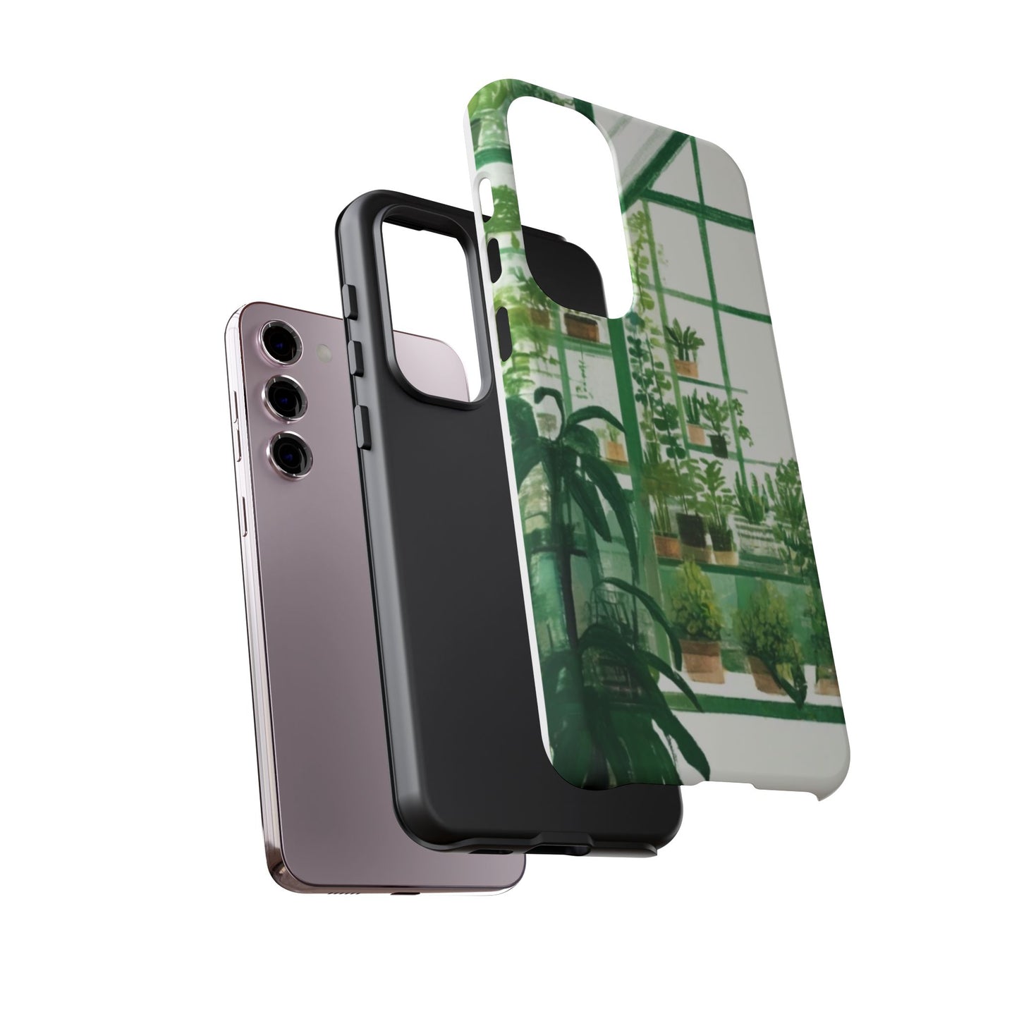 Greenhouse Phone Case - Tough Cases, Plant Lover Gift, Gardening Accessories, Eco-Friendly Tech, Nature-Inspired Design