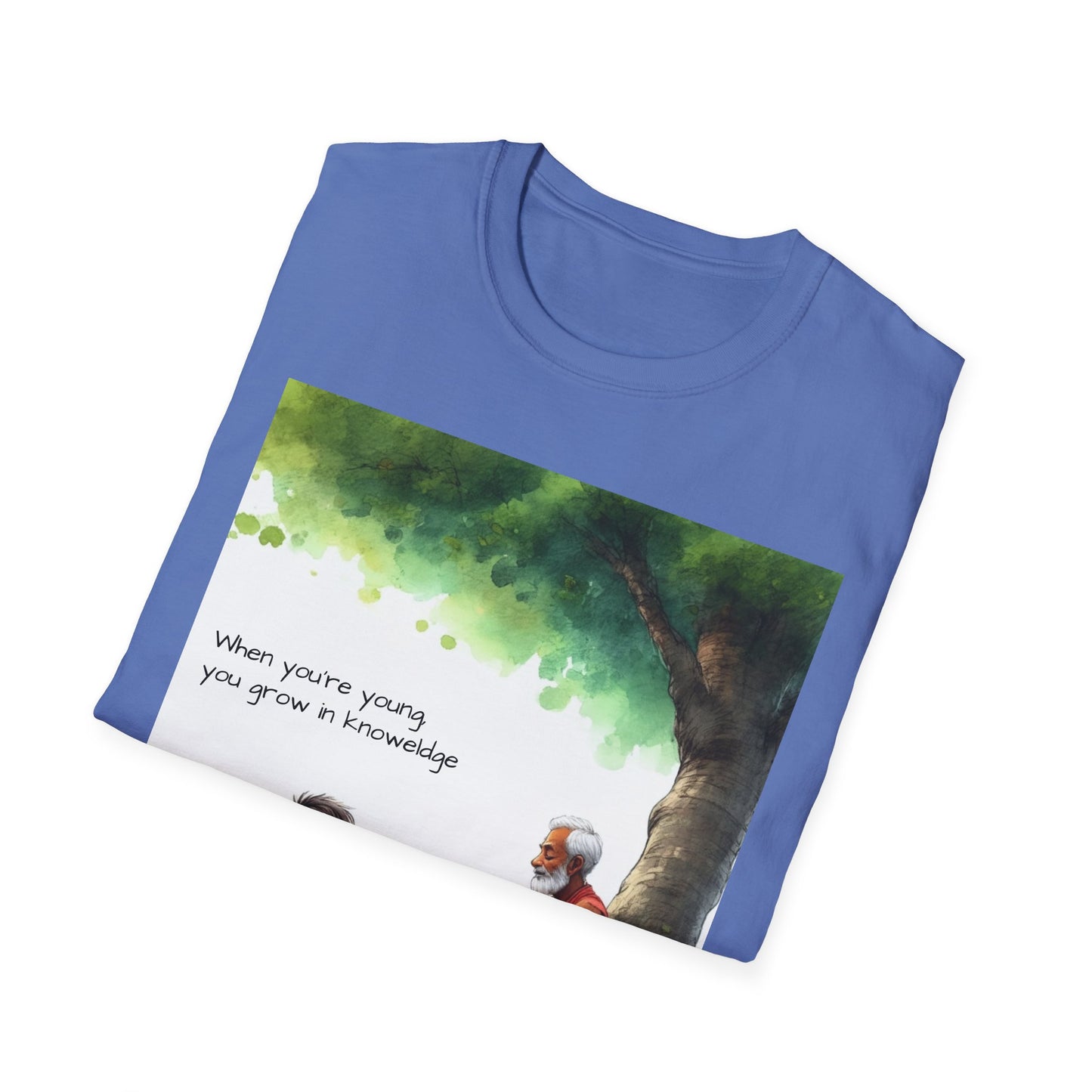 Wisdom T-Shirt - Inspirational Quote, Unisex Tee for Personal Growth, Gift for Teachers, Motivational Apparel