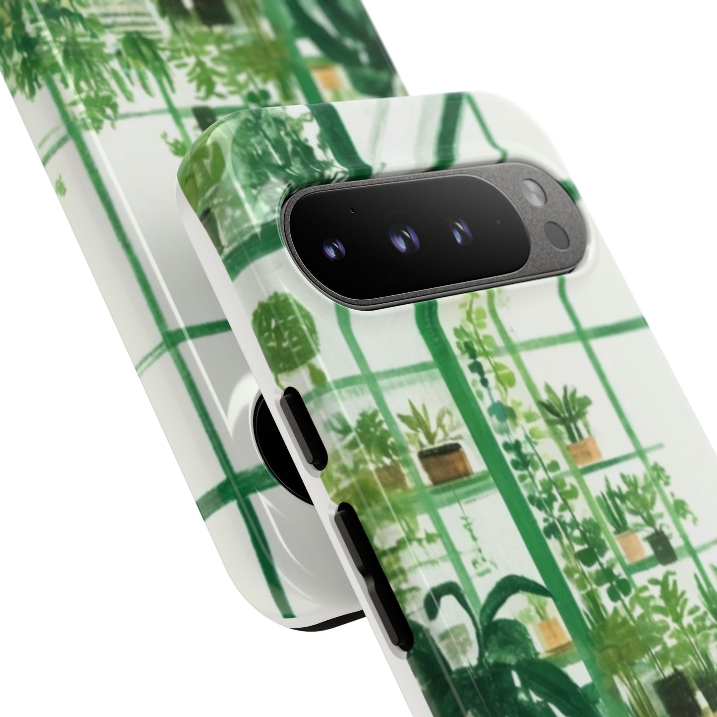 Greenhouse Phone Case - Tough Cases, Plant Lover Gift, Gardening Accessories, Eco-Friendly Tech, Nature-Inspired Design