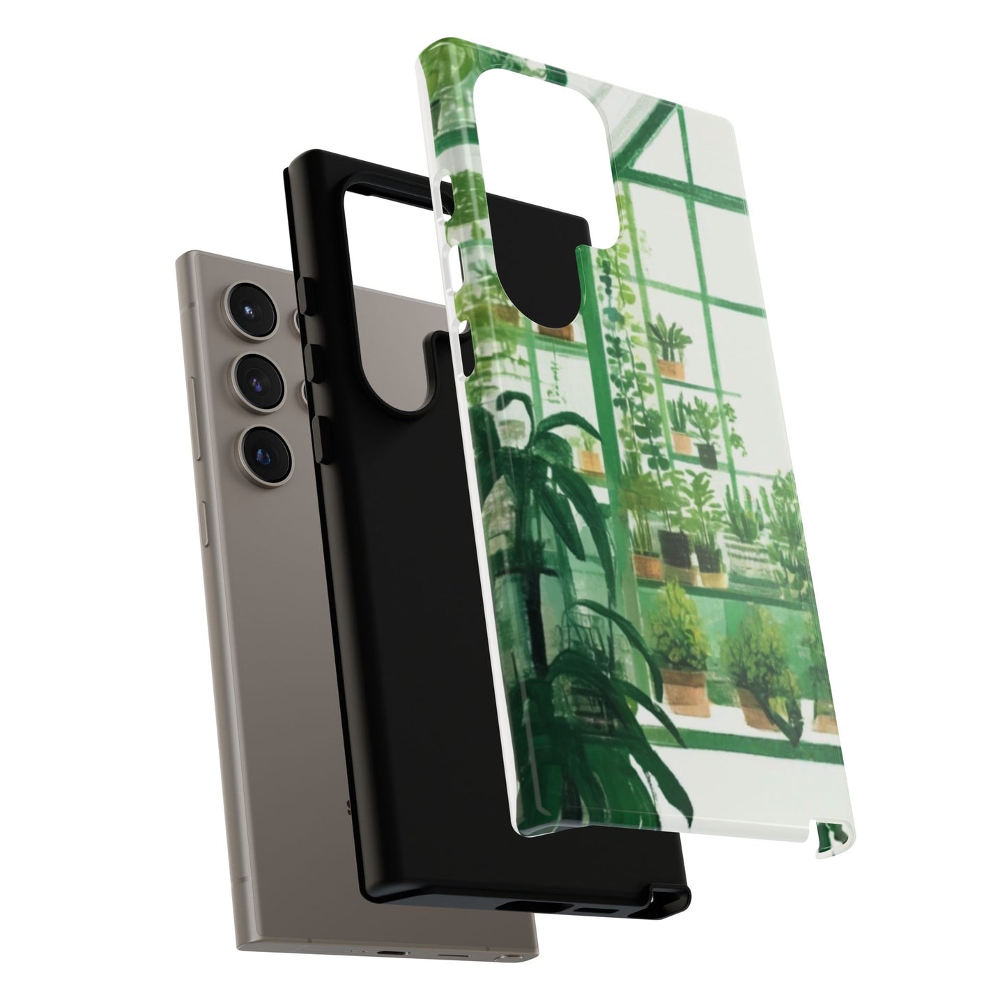 Greenhouse Phone Case - Tough Cases, Plant Lover Gift, Gardening Accessories, Eco-Friendly Tech, Nature-Inspired Design