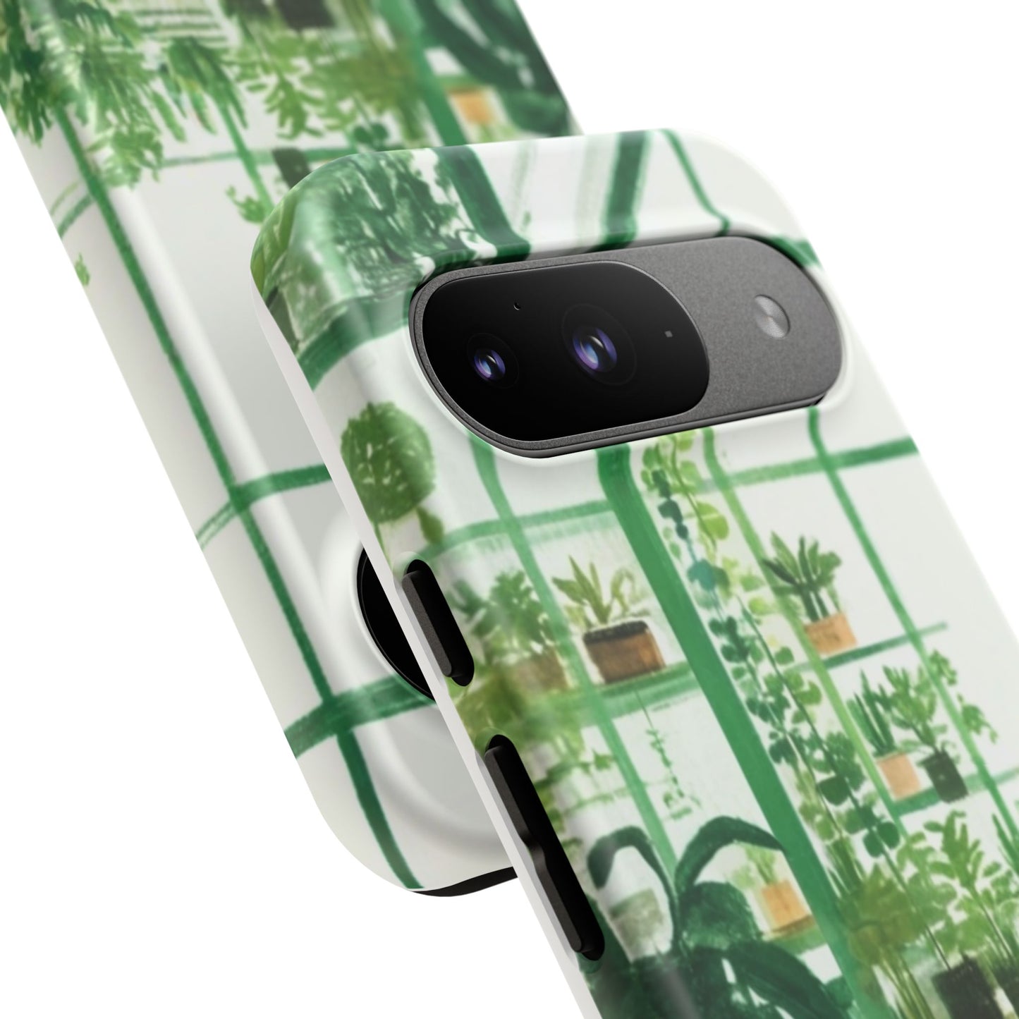 Greenhouse Phone Case - Tough Cases, Plant Lover Gift, Gardening Accessories, Eco-Friendly Tech, Nature-Inspired Design