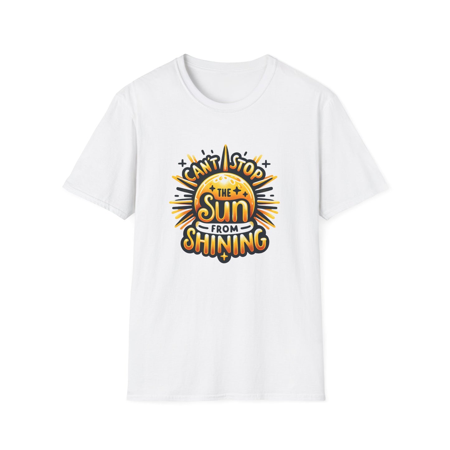 Sunshine Quote Unisex Softstyle T-Shirt | Positive Vibes Tee, Gifts for Her, Summer Fashion, Cute Casual Wear