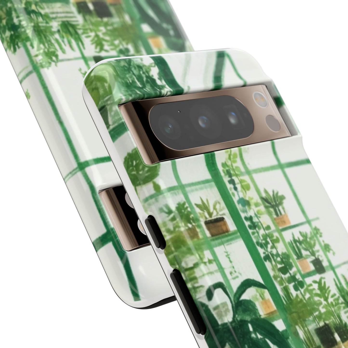 Greenhouse Phone Case - Tough Cases, Plant Lover Gift, Gardening Accessories, Eco-Friendly Tech, Nature-Inspired Design