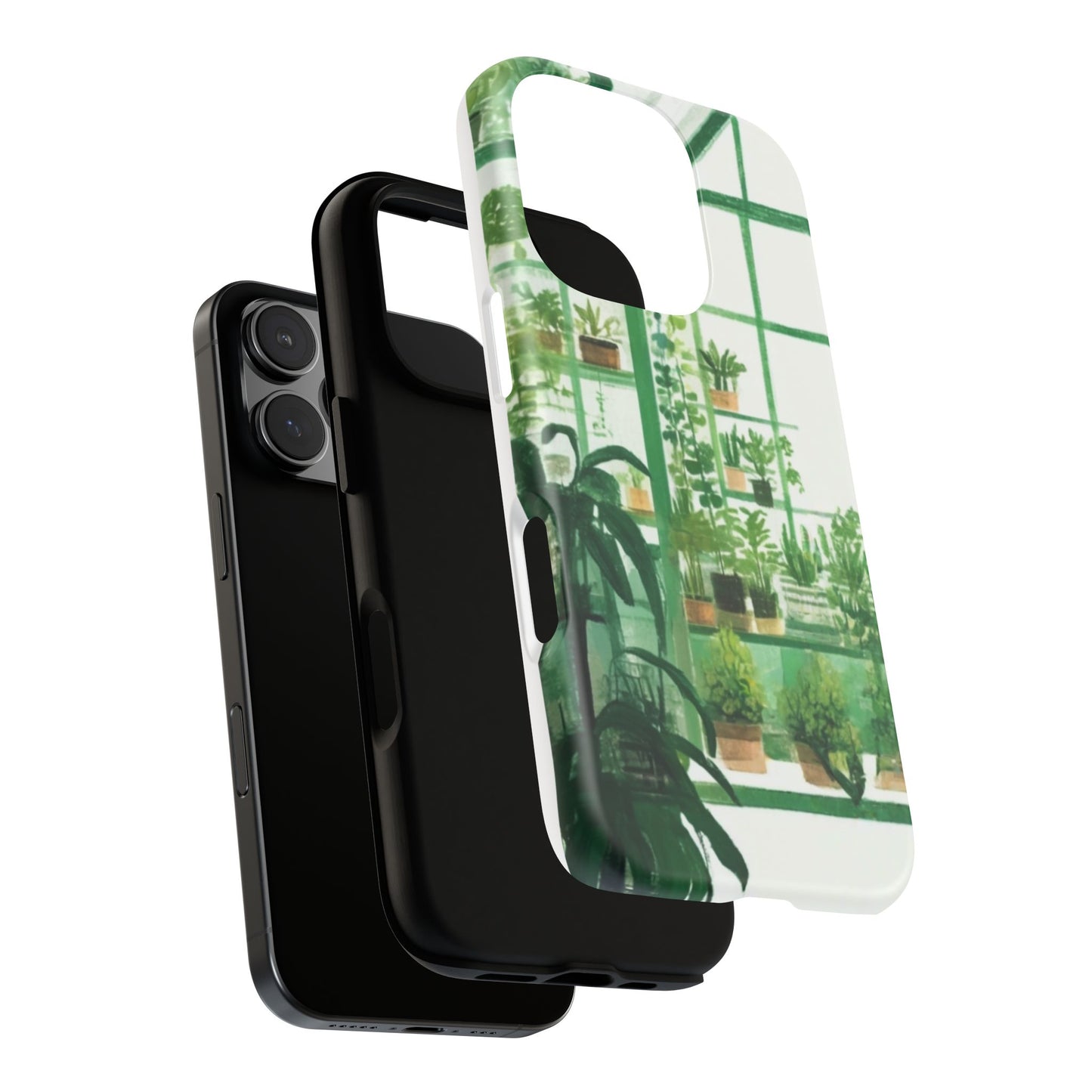 Greenhouse Phone Case - Tough Cases, Plant Lover Gift, Gardening Accessories, Eco-Friendly Tech, Nature-Inspired Design