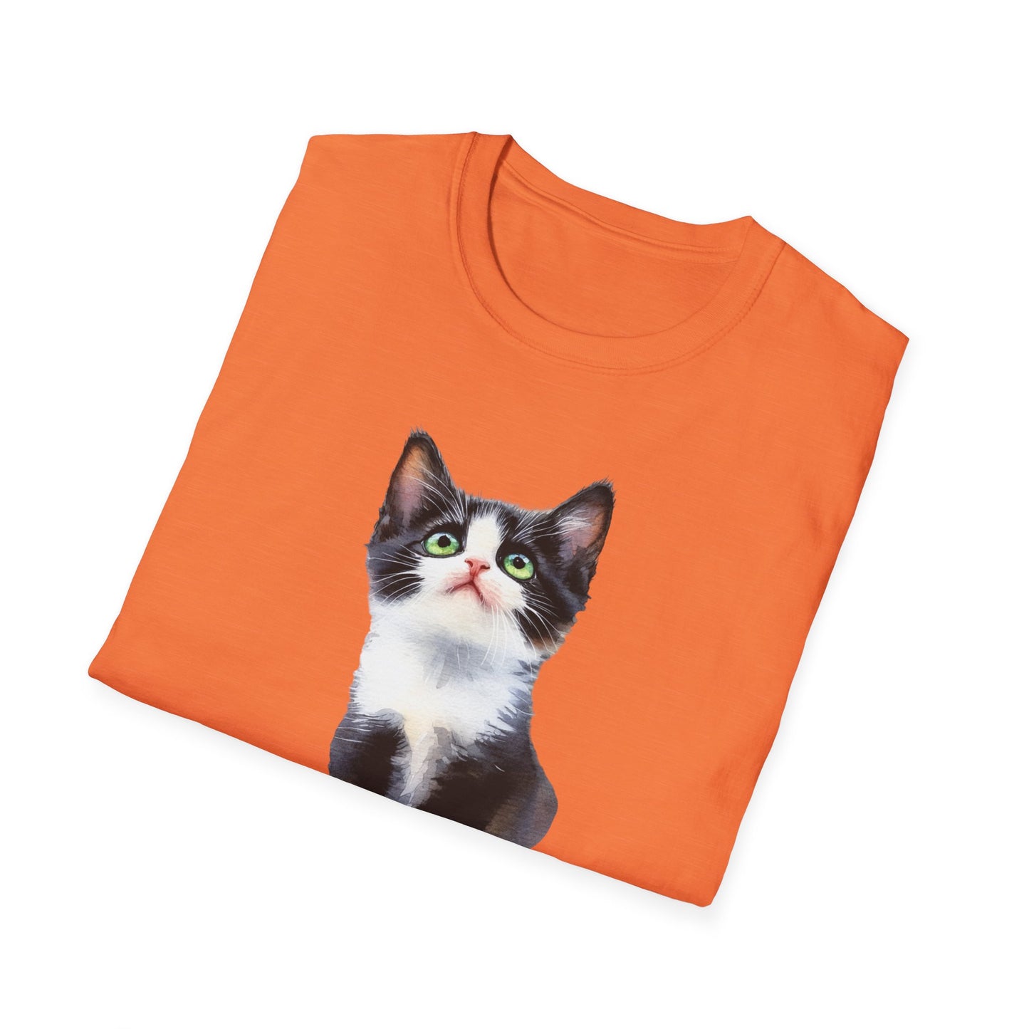 Cute Cat Graphic T-Shirt, Fun Cat Tee, Gift for Cat Lovers, Pet Owner Apparel, Casual Wear, Birthday Gift Idea