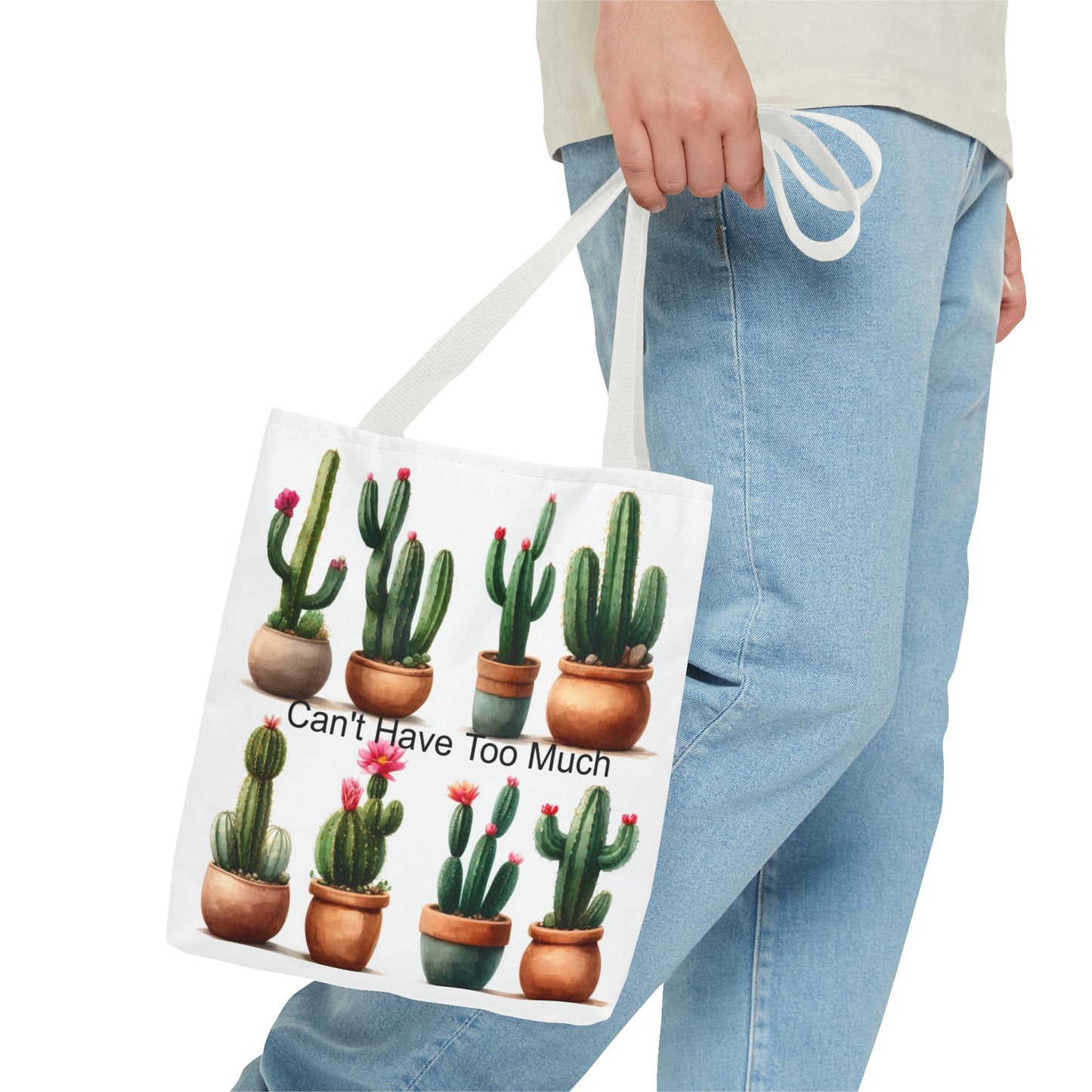 Cactus Lover Tote Bag - Perfect for Gardening Enthusiasts, Plant Parents, Eco-Friendly Shopping, and Casual Outings
