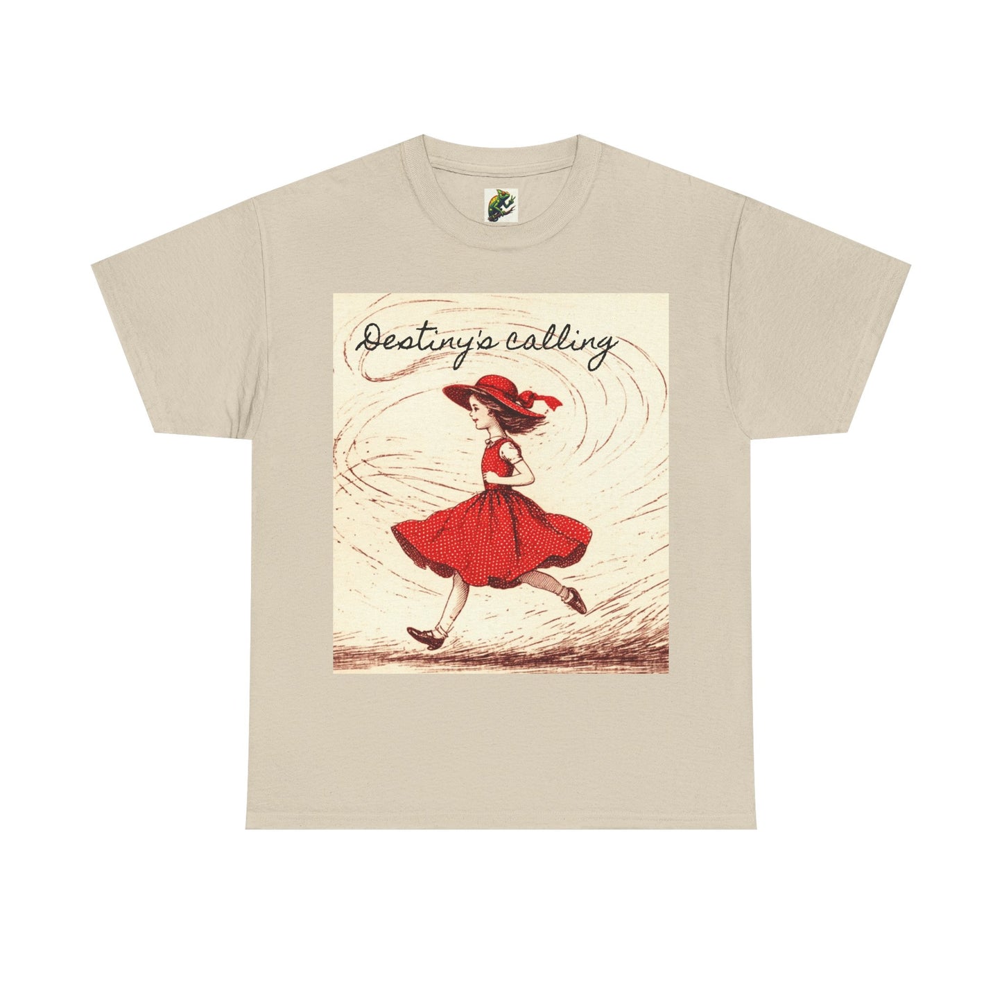 Vintage Whimsical Art Tee, Playful Graphic Shirt, Cute Wearable Art, Gift for Art and vintage Lovers, Unique Casual Tee.