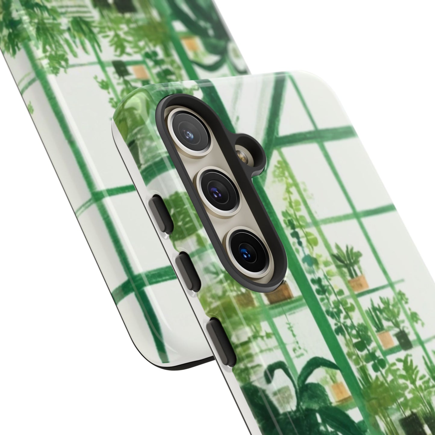 Greenhouse Phone Case - Tough Cases, Plant Lover Gift, Gardening Accessories, Eco-Friendly Tech, Nature-Inspired Design