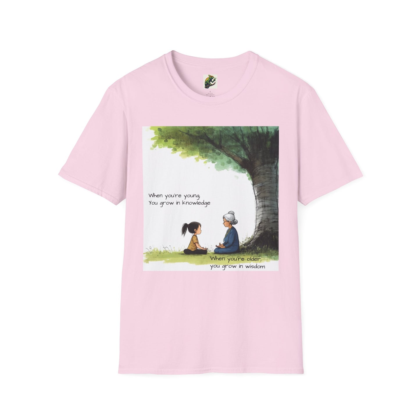 Wisdom T-Shirt, Motivational Tee, Inspirational Quote Shirt, Gift for Students, Philosophy Apparel