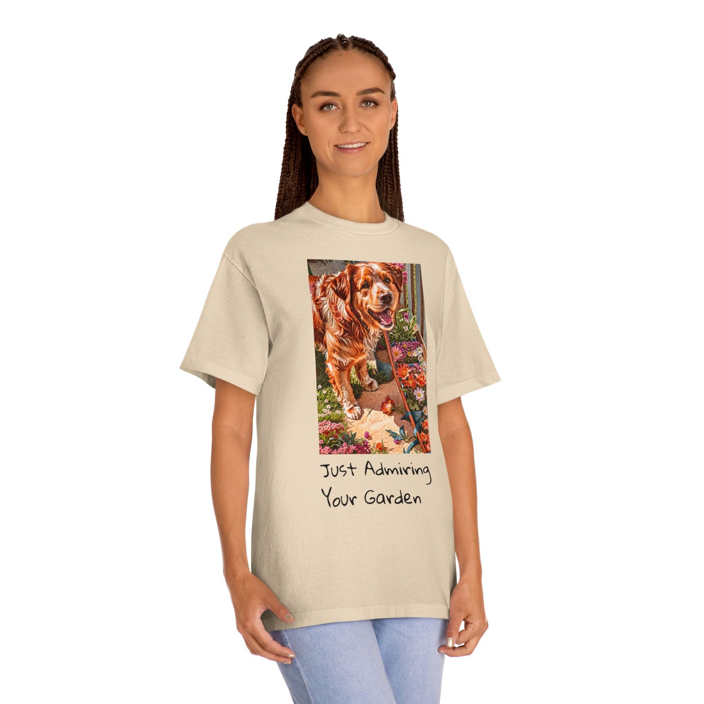 Dog Lover T-Shirt - Funny Dog Destroys Garden