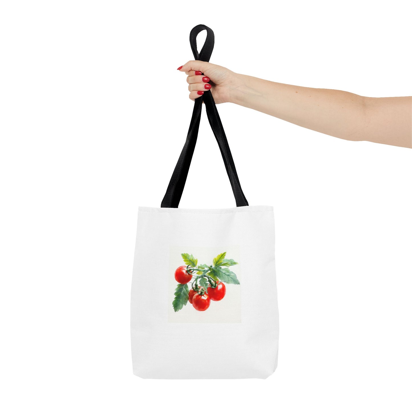 Tomato Print Tote Bag - Perfect for Farmers Markets, Grocery Shopping, Eco-Friendly, Gardening Gifts, Summer Outings