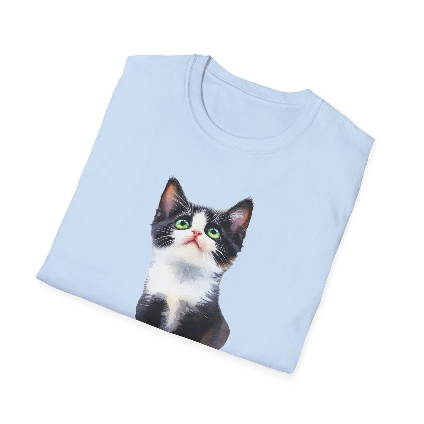 Cute Cat Graphic T-Shirt, Fun Cat Tee, Gift for Cat Lovers, Pet Owner Apparel, Casual Wear, Birthday Gift Idea