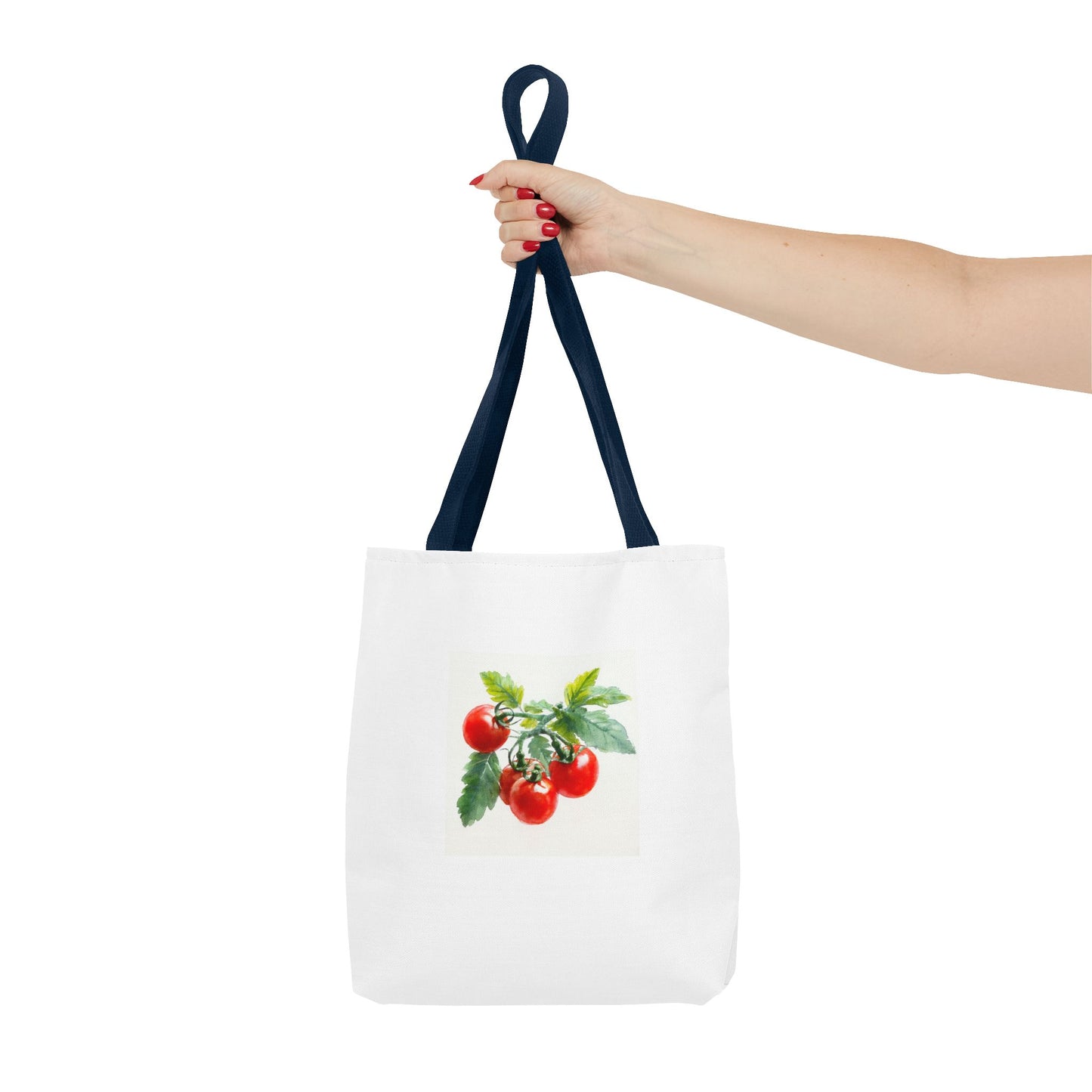 Tomato Print Tote Bag - Perfect for Farmers Markets, Grocery Shopping, Eco-Friendly, Gardening Gifts, Summer Outings