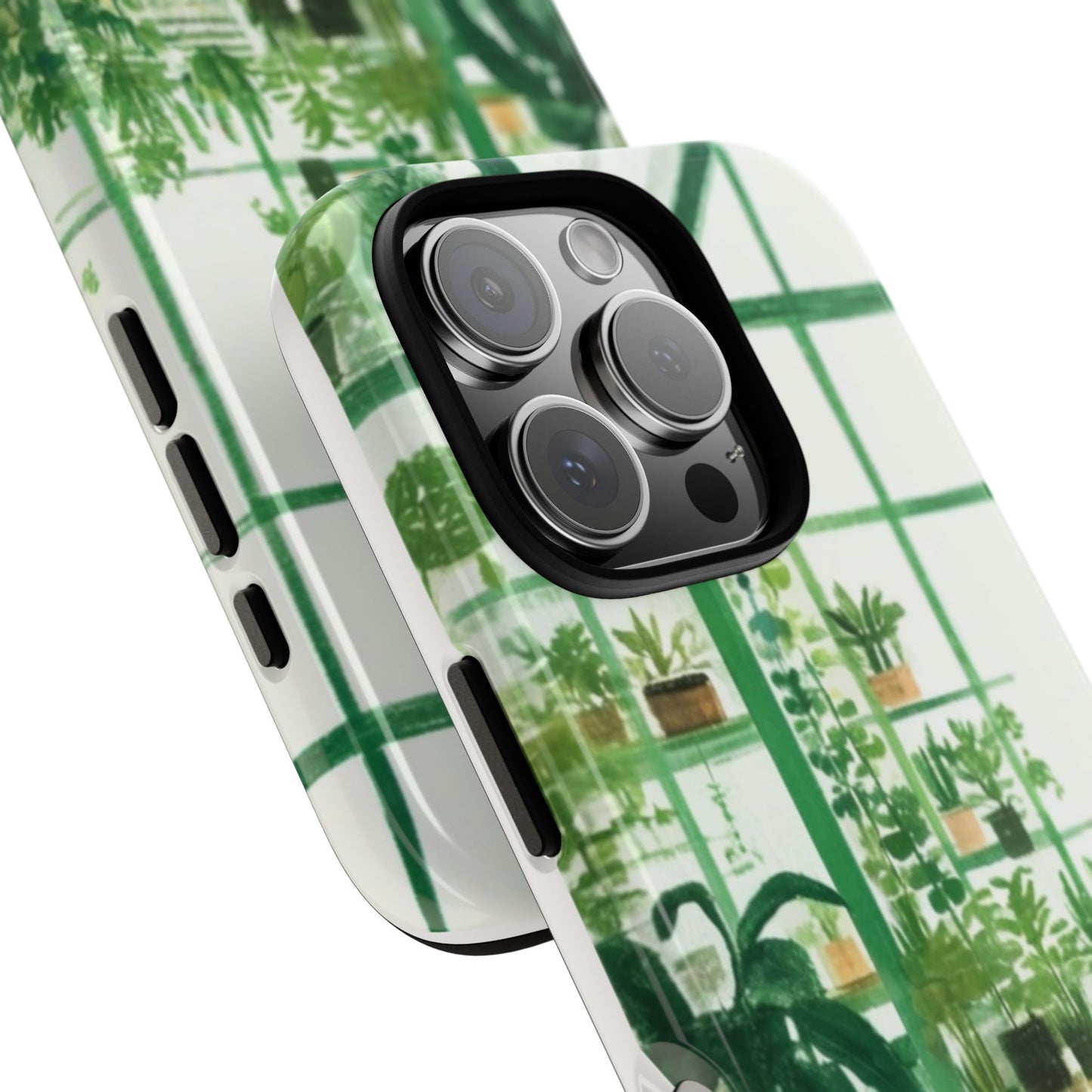 Greenhouse Phone Case - Tough Cases, Plant Lover Gift, Gardening Accessories, Eco-Friendly Tech, Nature-Inspired Design