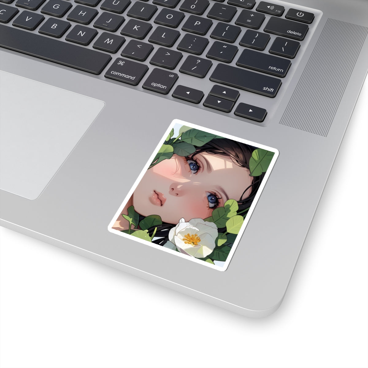 Serene Nature Kiss-Cut Stickers - Floral Aesthetic Decals for Journals, Laptops, Water Bottles, Gifts, and Decor