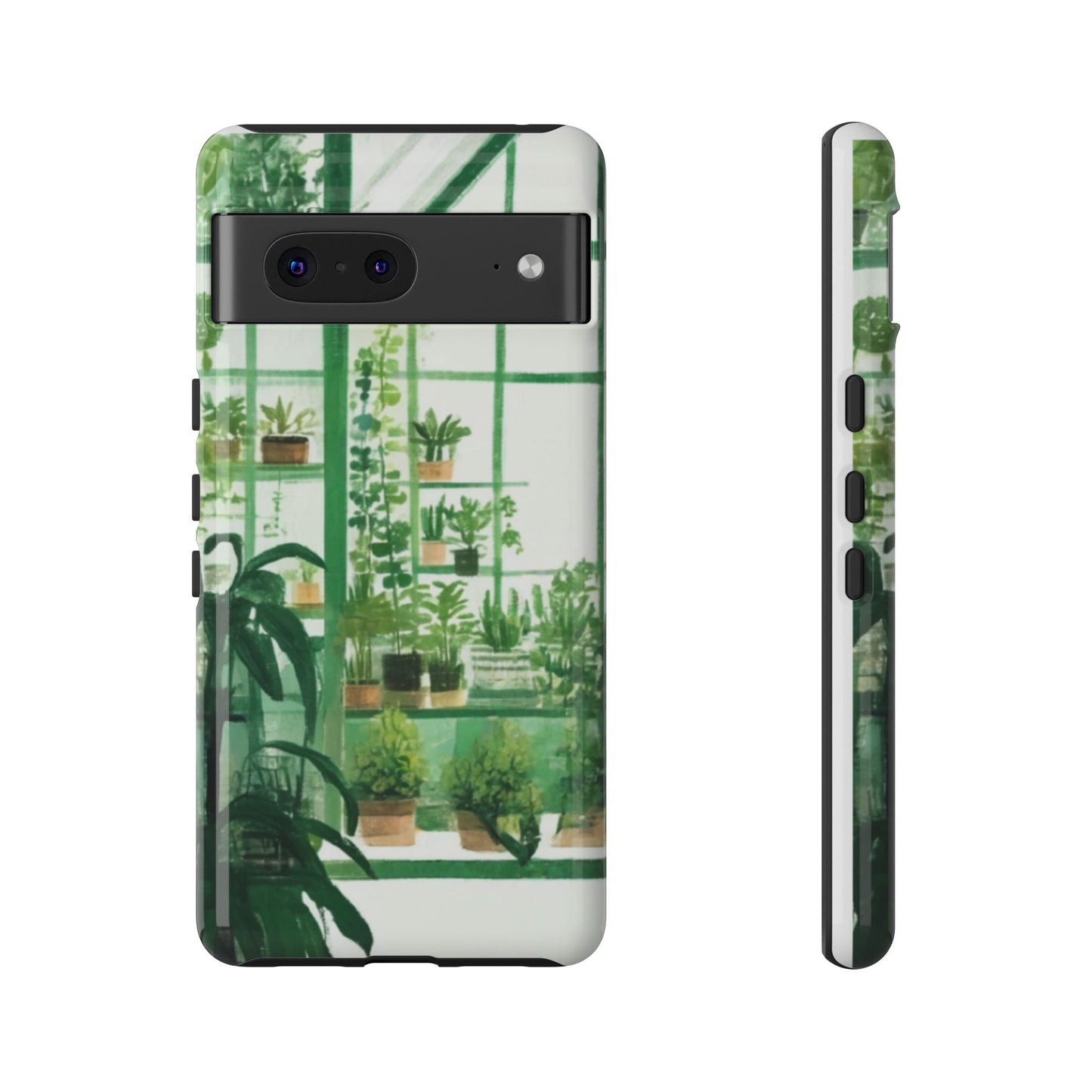 Greenhouse Phone Case - Tough Cases, Plant Lover Gift, Gardening Accessories, Eco-Friendly Tech, Nature-Inspired Design