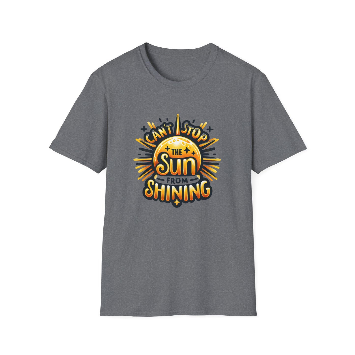 Sunshine Quote Unisex Softstyle T-Shirt | Positive Vibes Tee, Gifts for Her, Summer Fashion, Cute Casual Wear